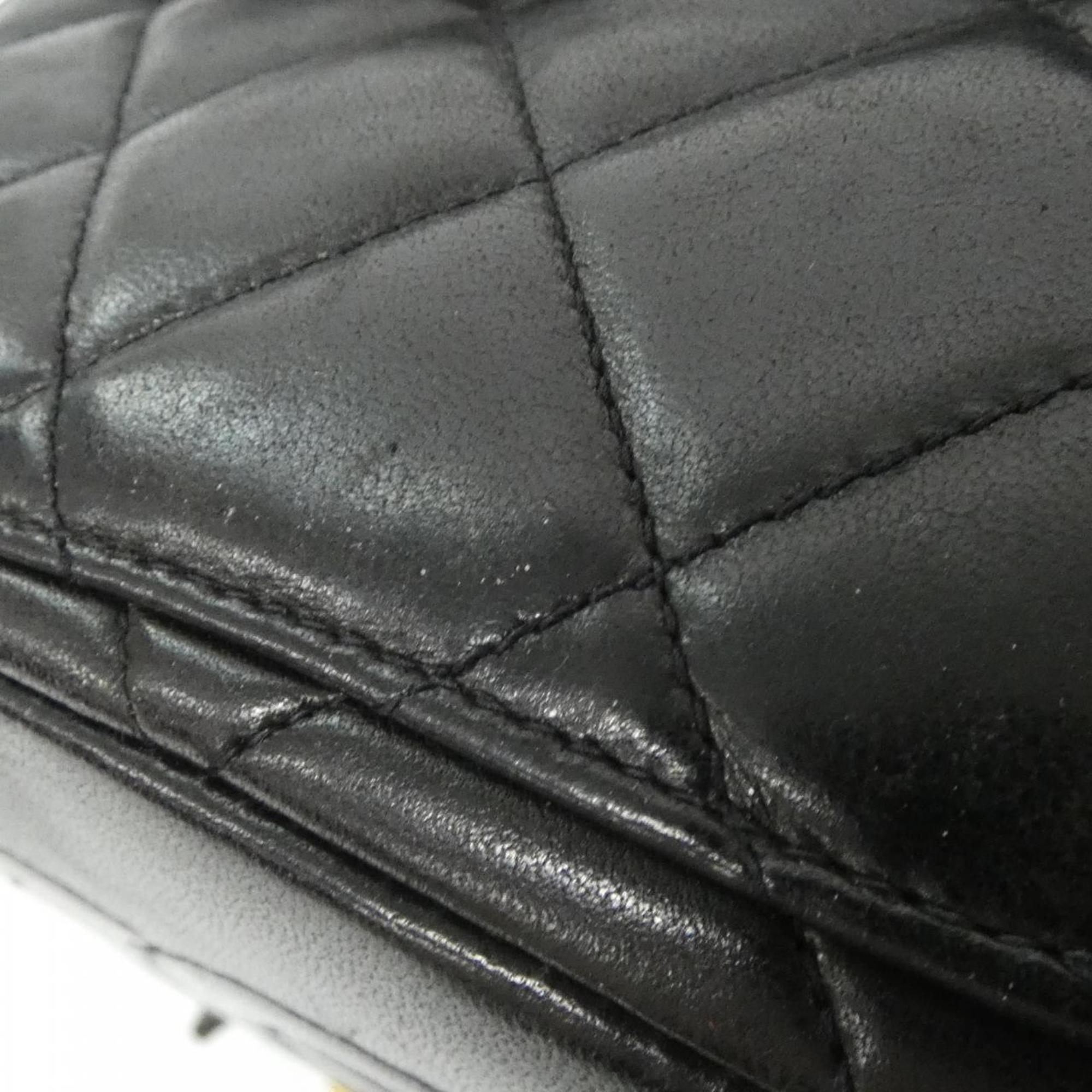 Chanel Black Leather Backpack (Pre-Owned)