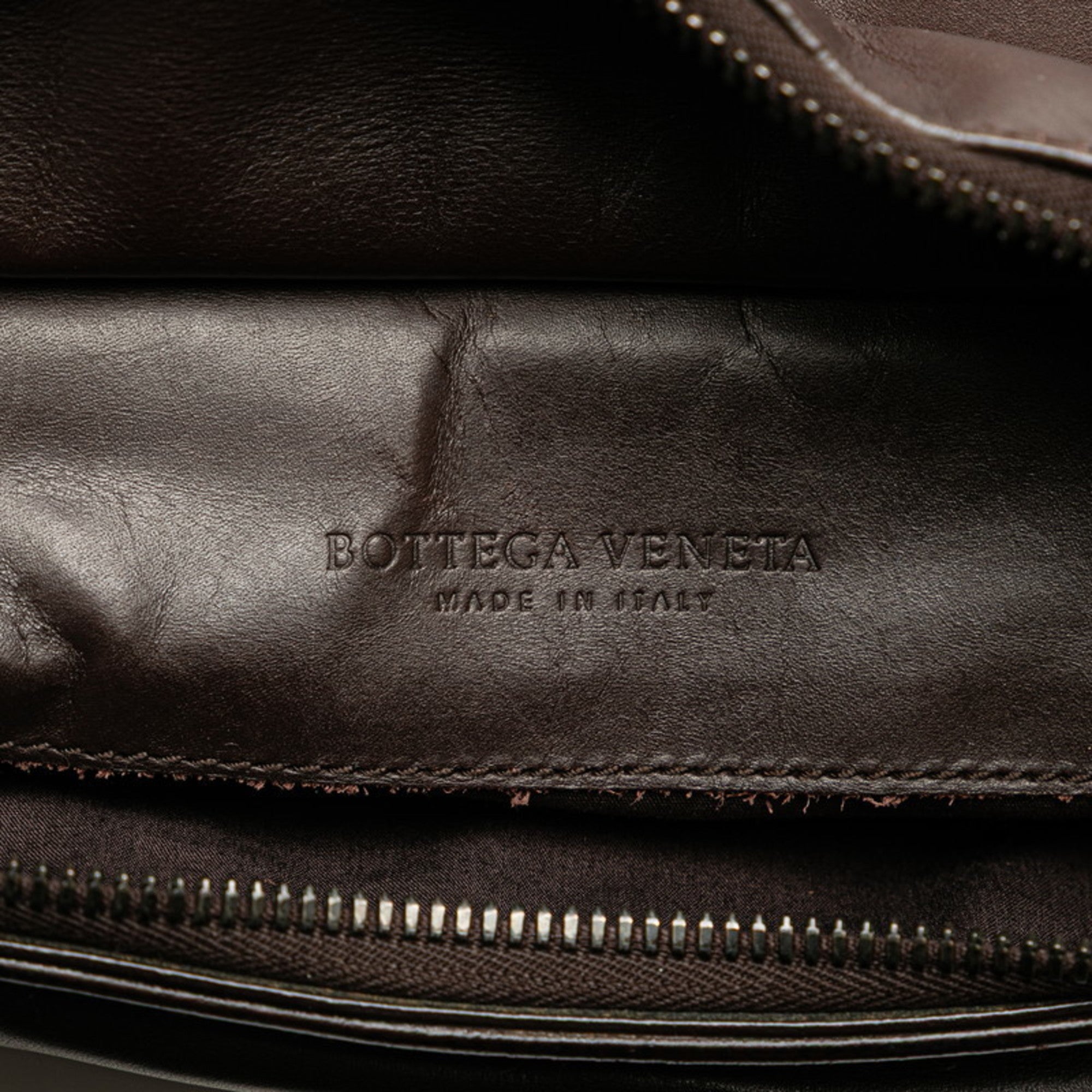 Bottega Veneta Intrecciato Brown Leather Fanny Pack (Pre-Owned)