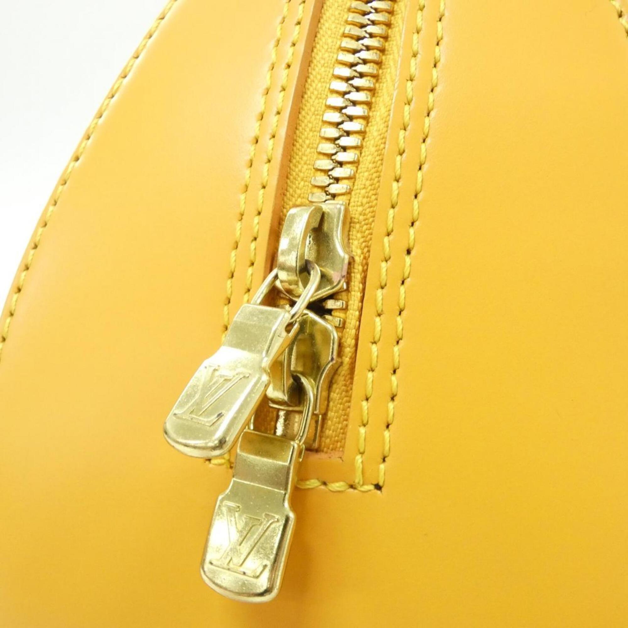 Louis Vuitton Yellow Leather Handbag (Pre-Owned)