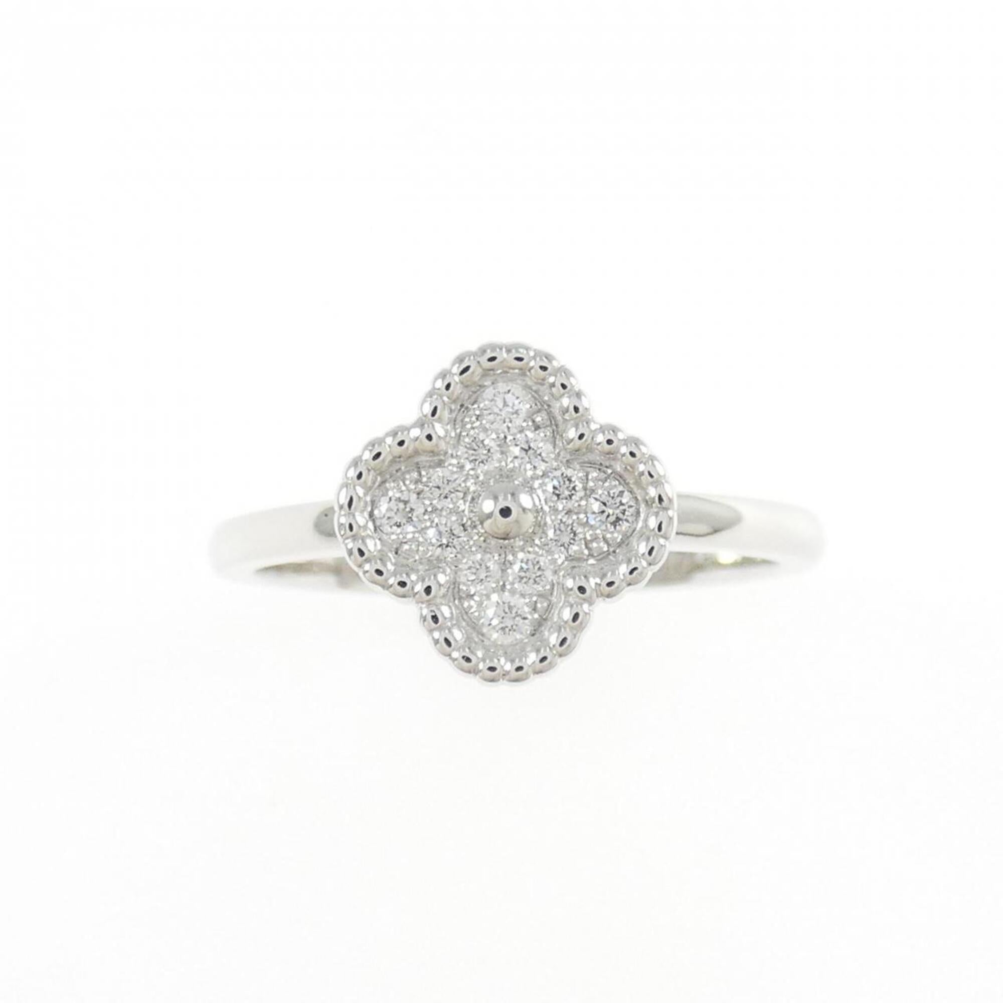 Van Cleef & Arpels White Gold (18K) Band Ring (Pre-Owned)