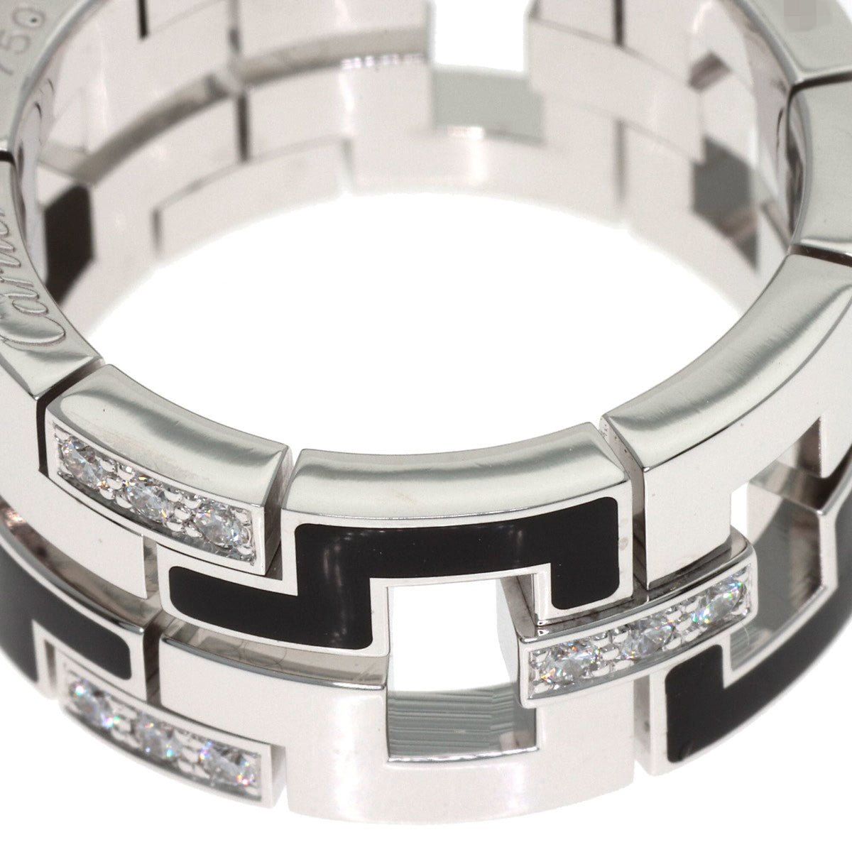 Cartier White Gold White Gold (18K) Band Ring (Pre-Owned)