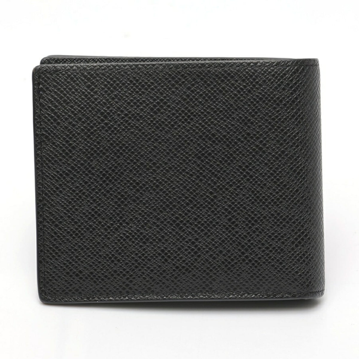 Louis Vuitton Black Taiga Leather Leather Coin Purse/Coin Case (Pre-Owned)