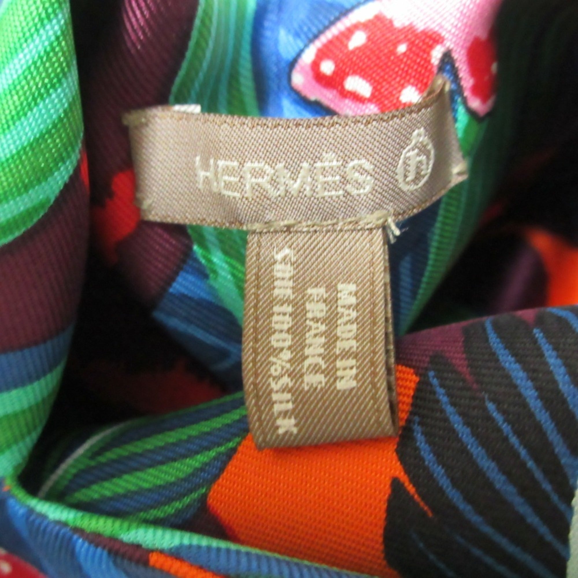 Hermes Multi-Color Silk Shoulder Bag (Pre-Owned)
