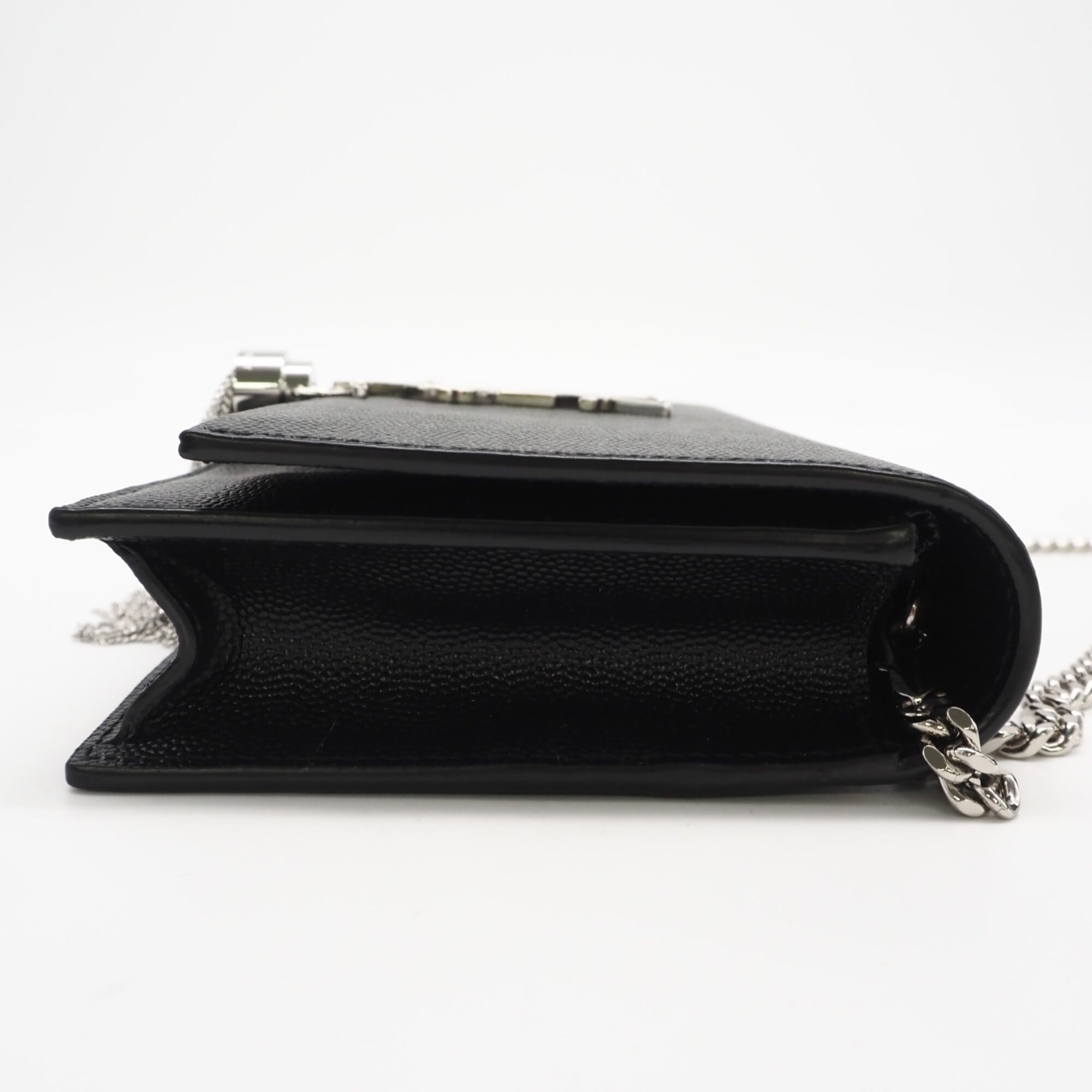 Yves Saint Laurent Black Leather Shoulder Bag (Pre-Owned)