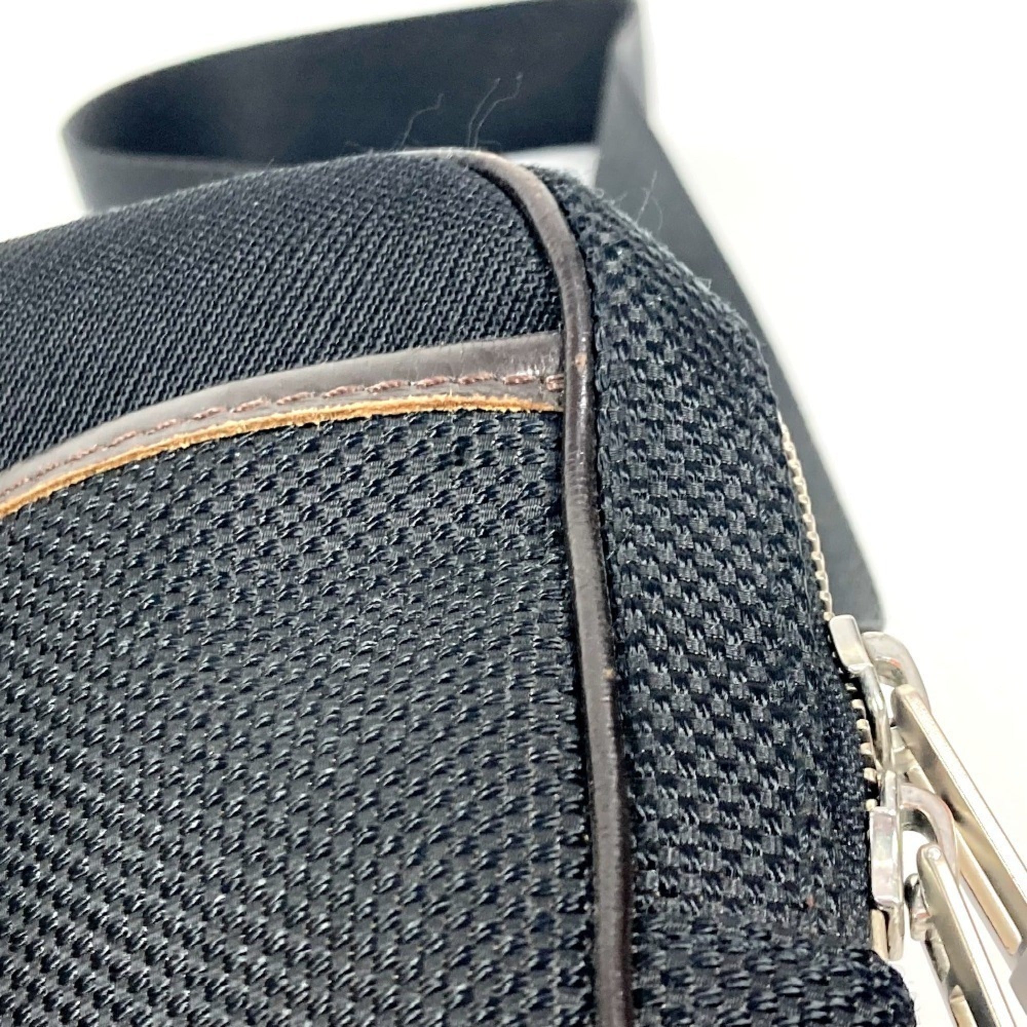 Louis Vuitton Black Noir Damier Geant Fanny Pack Shoulder Bag Sling Bag (Pre-Owned)