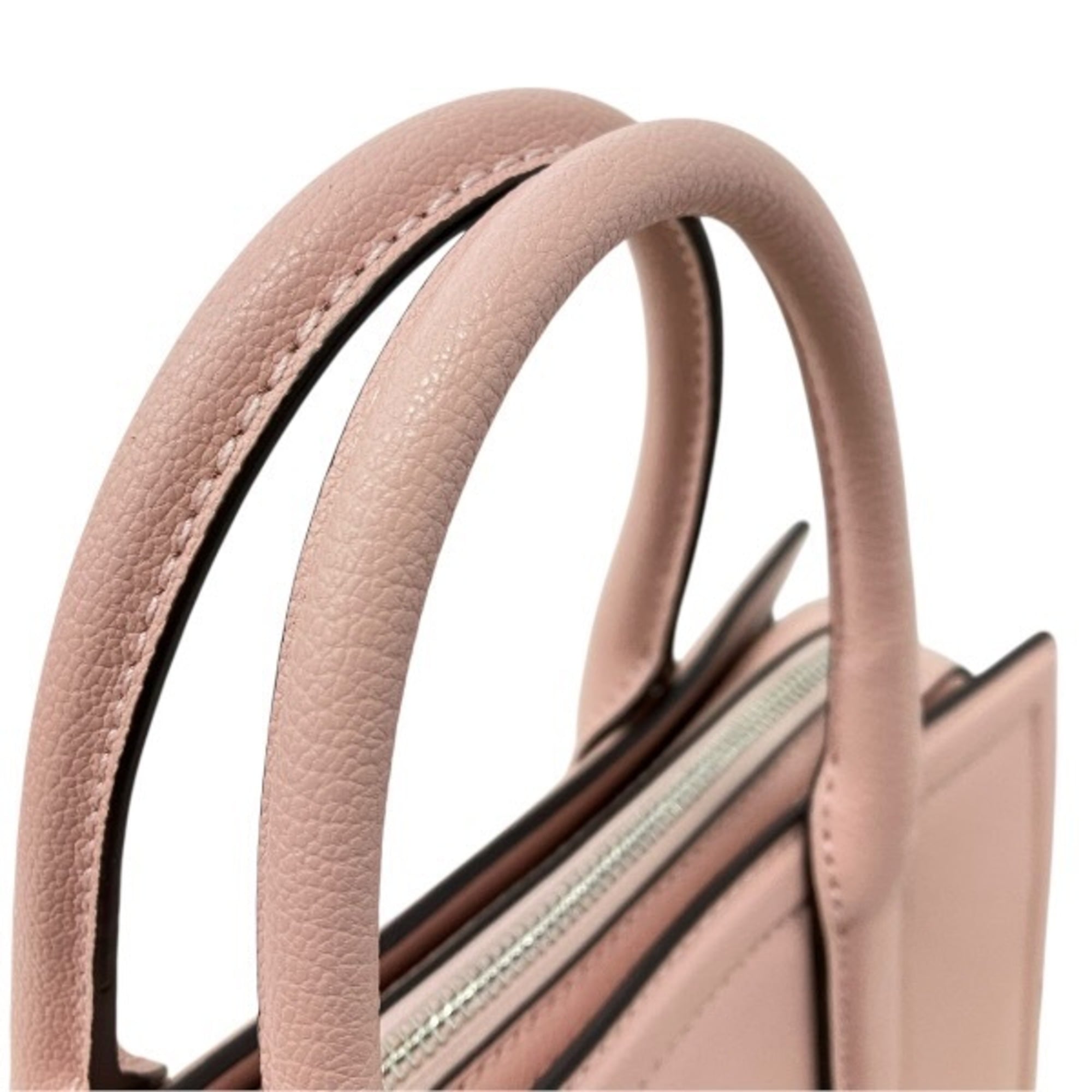 Michael Kors Smoke Pink Leather Handbag Shoulder Bag (Pre-Owned)