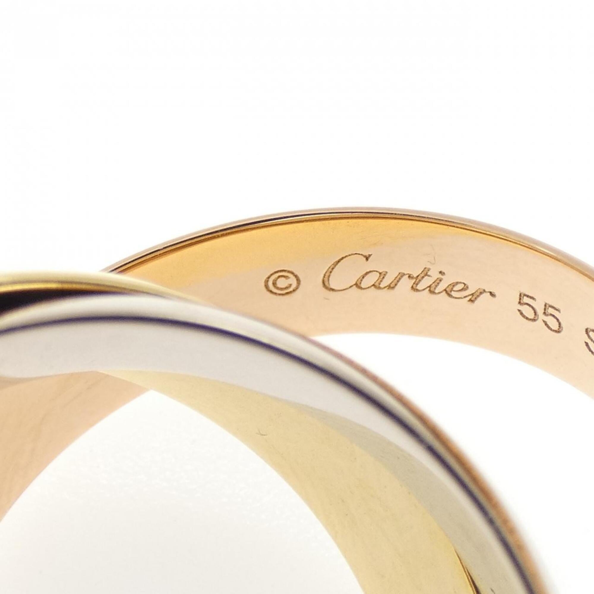 Cartier Yellow Gold (18K) Pink Gold (18K) White Gold (18K) Band Ring (Pre-Owned)