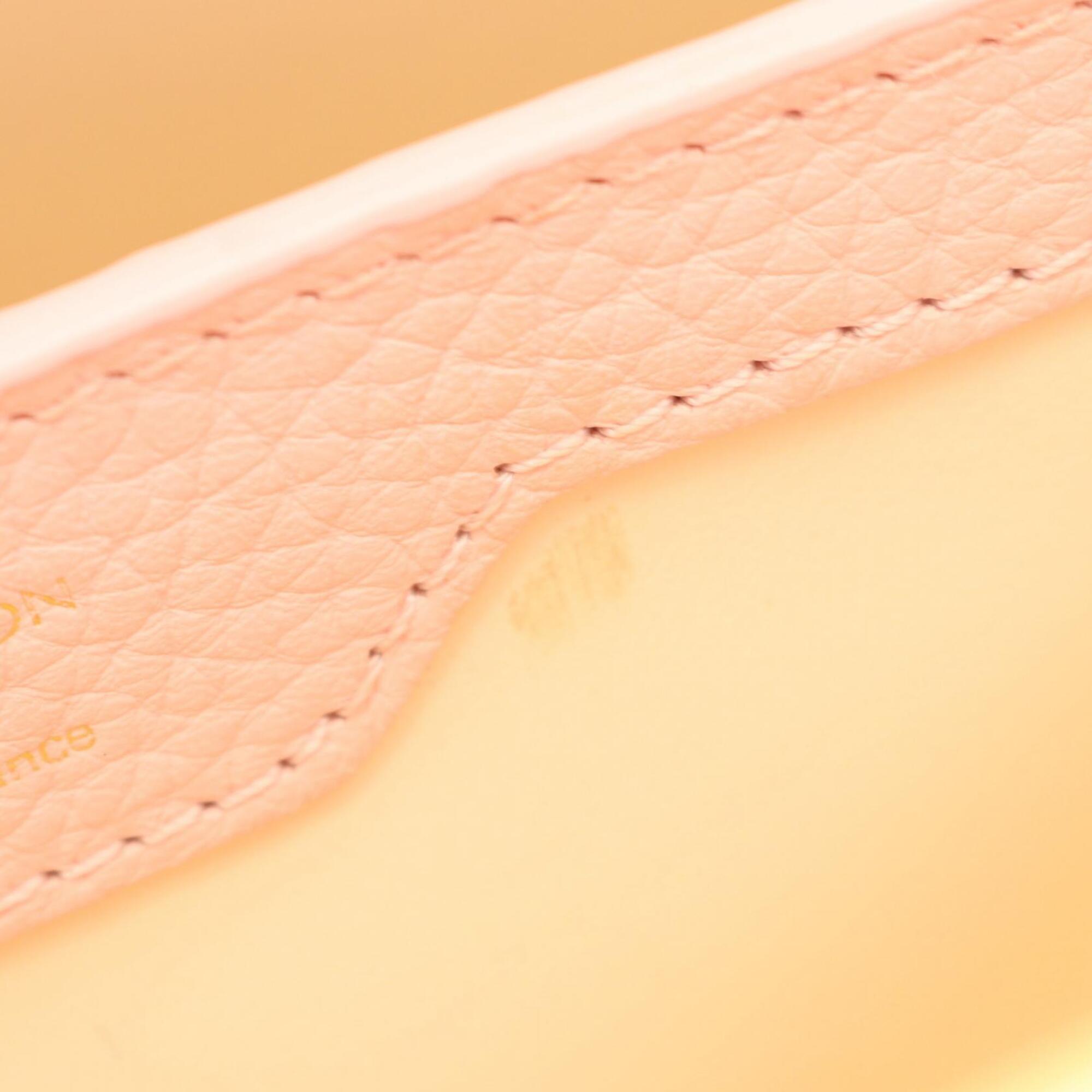 Louis Vuitton Pink Leather Handbag (Pre-Owned)