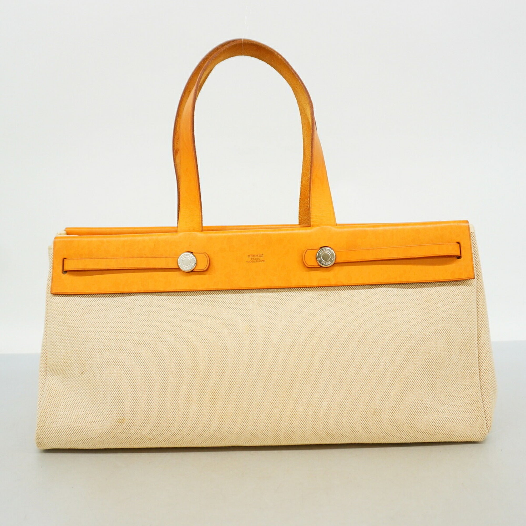 Hermes Natural Toile H Tote Bag (Pre-Owned)