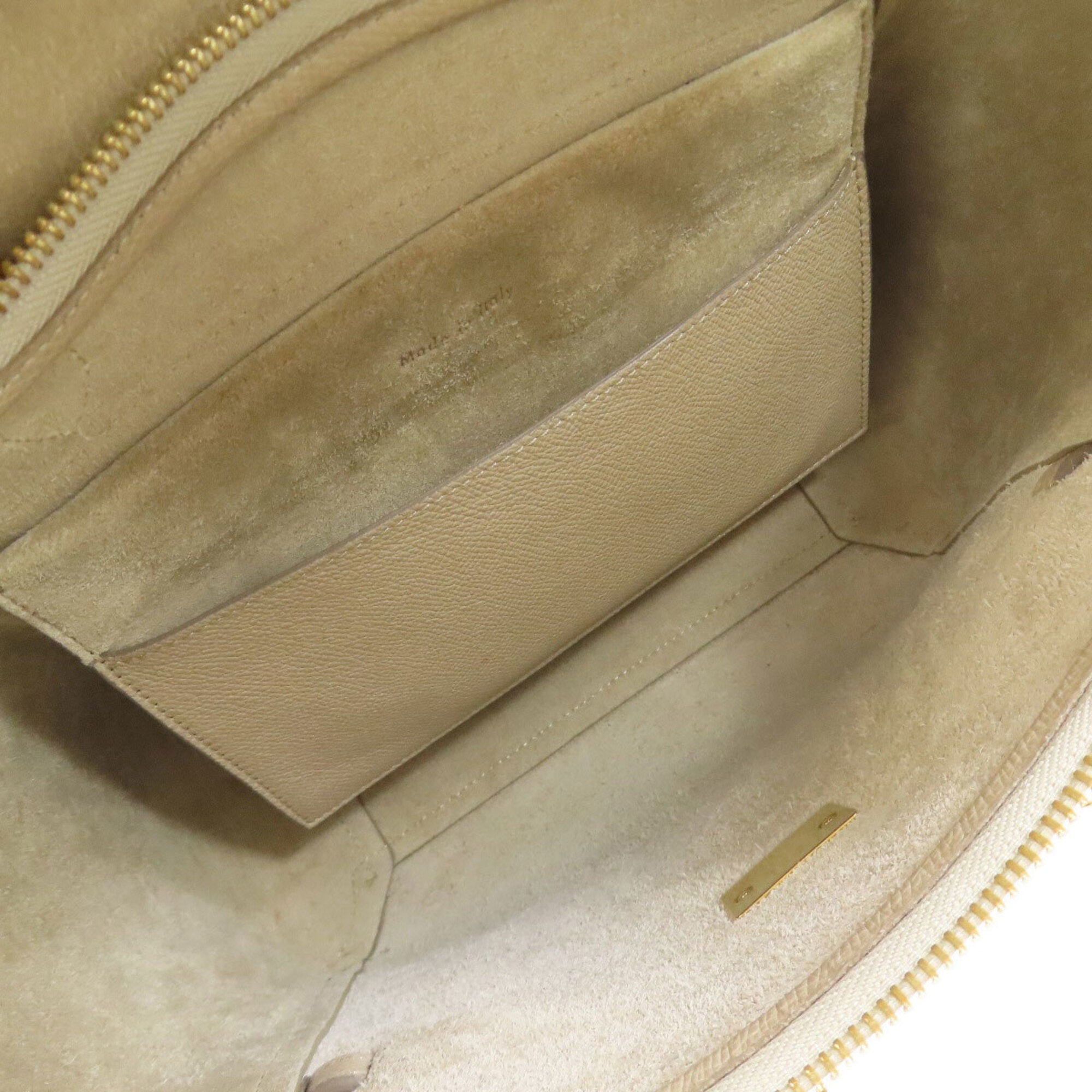 Celine Beige Leather Handbag (Pre-Owned)