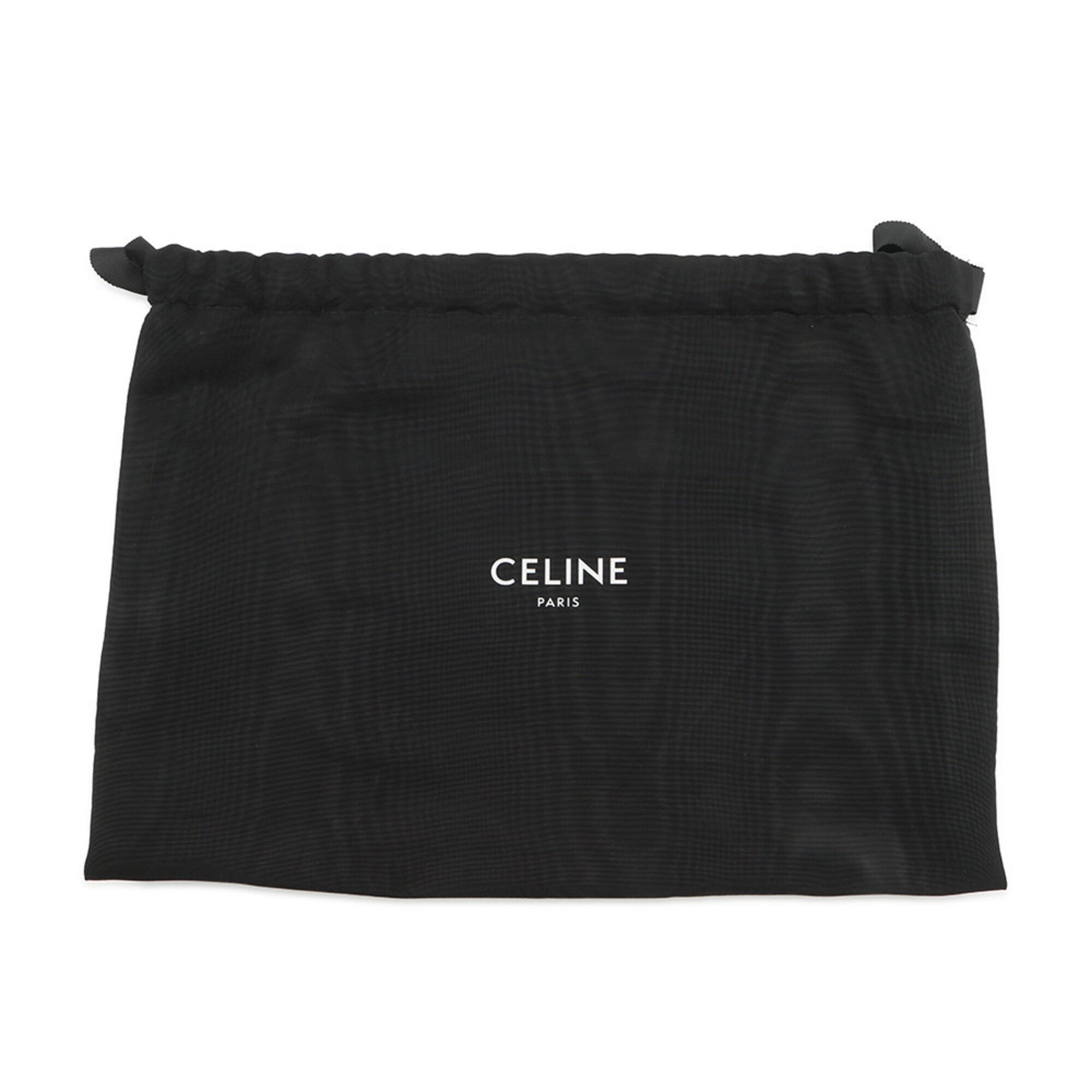Celine Brown Leather Pvc Handbag Shoulder Bag (Pre-Owned)