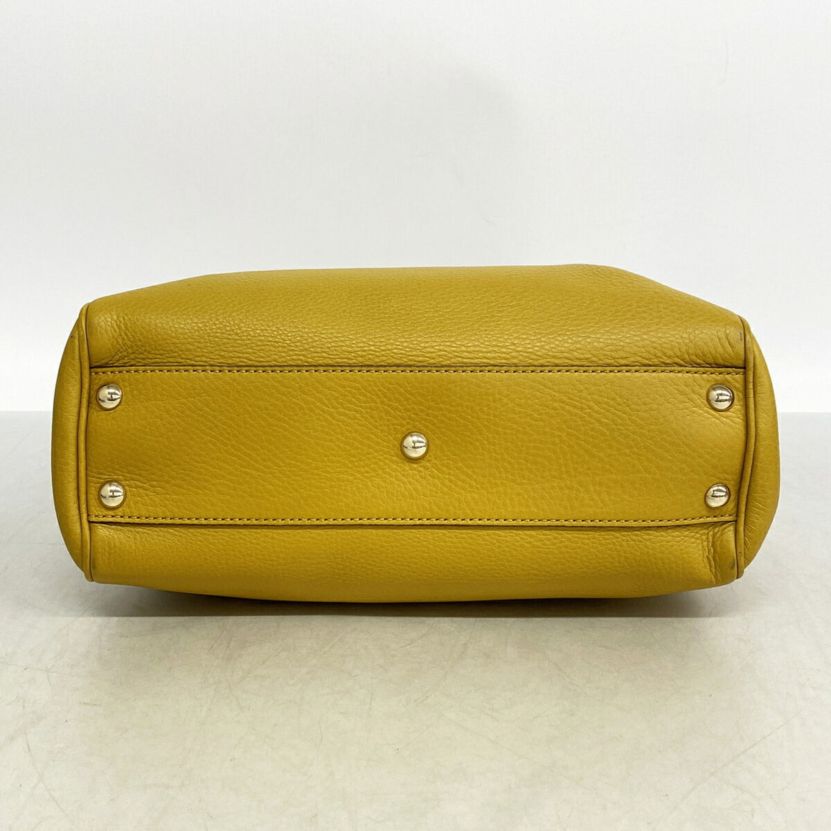 Gucci Yellow Leather Handbag (Pre-Owned)
