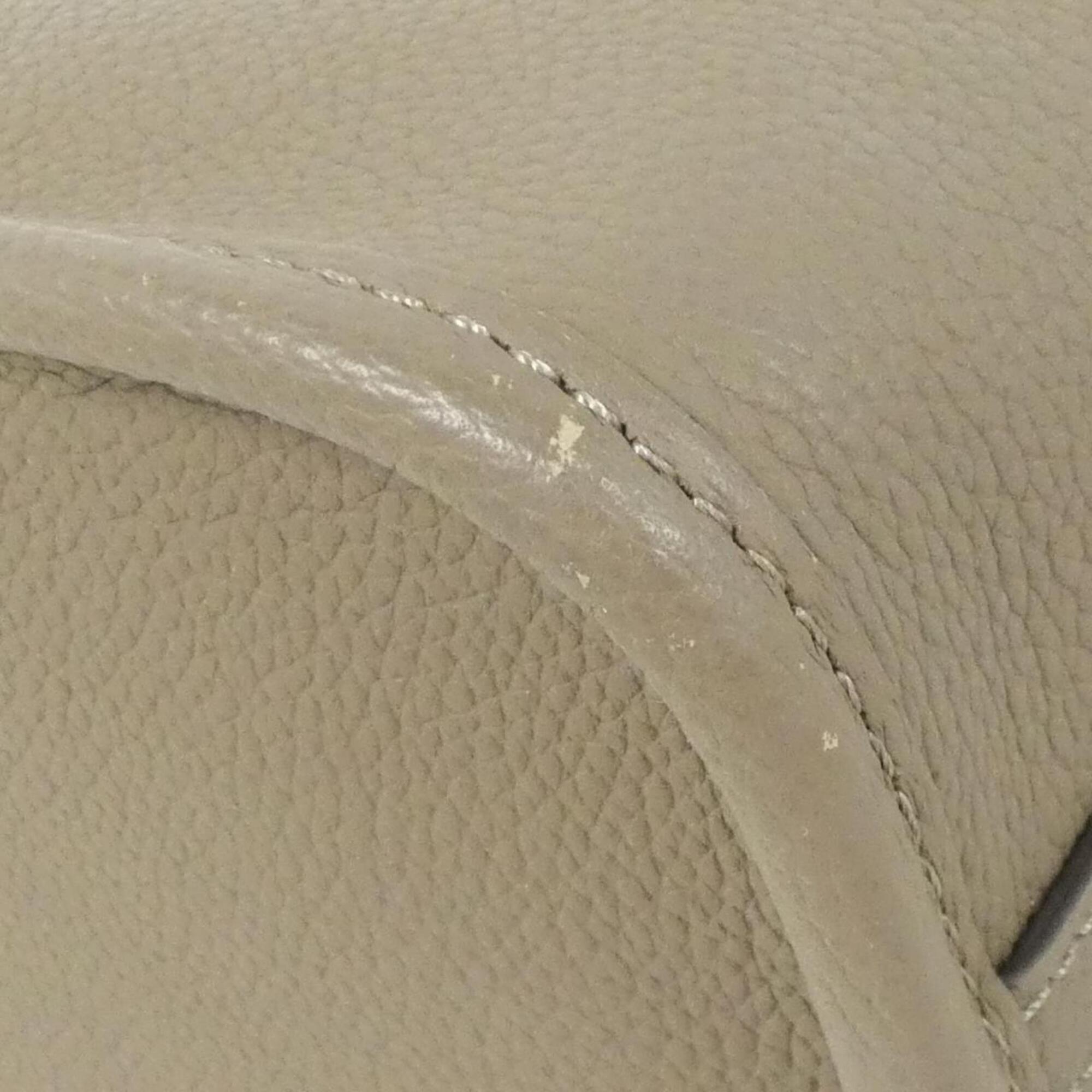 Louis Vuitton Brown Coated Canvas Leather Handbag (Pre-Owned)