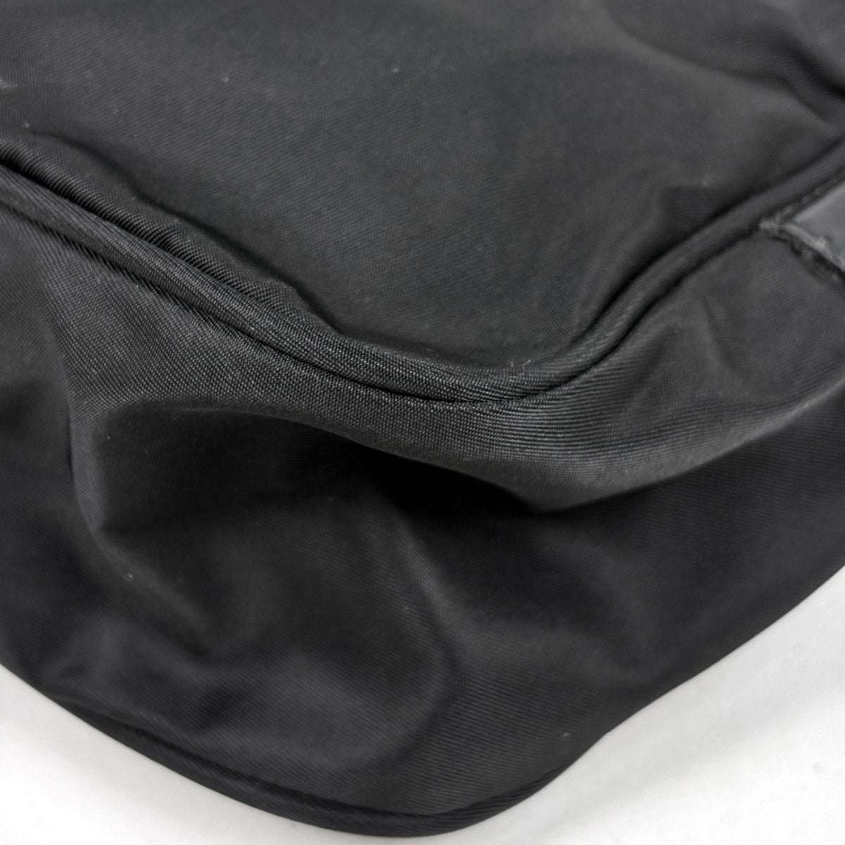 Prada Black Nylon Shoulder Bag (Pre-Owned)