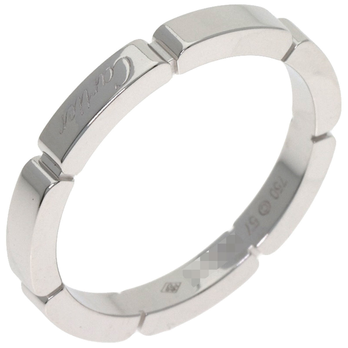 Cartier White Gold (18K) Band Ring (Pre-Owned)