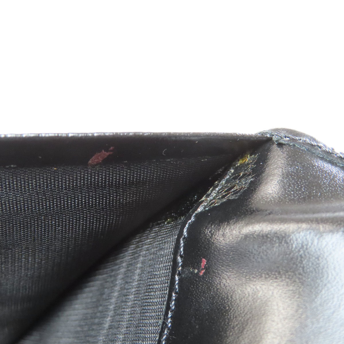 Celine Black Leather Long Wallet (Bi-Fold) (Pre-Owned)
