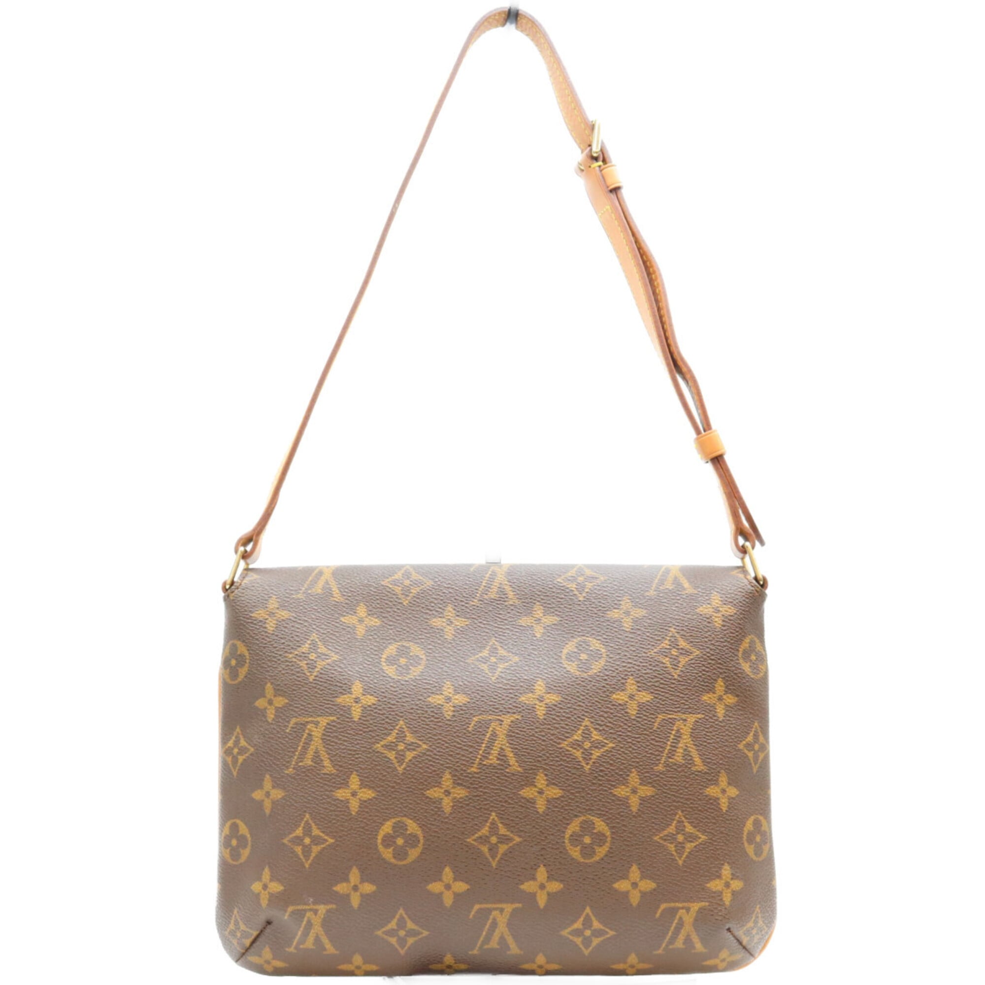Louis Vuitton Brown Monogram Shoulder Bag (Pre-Owned)