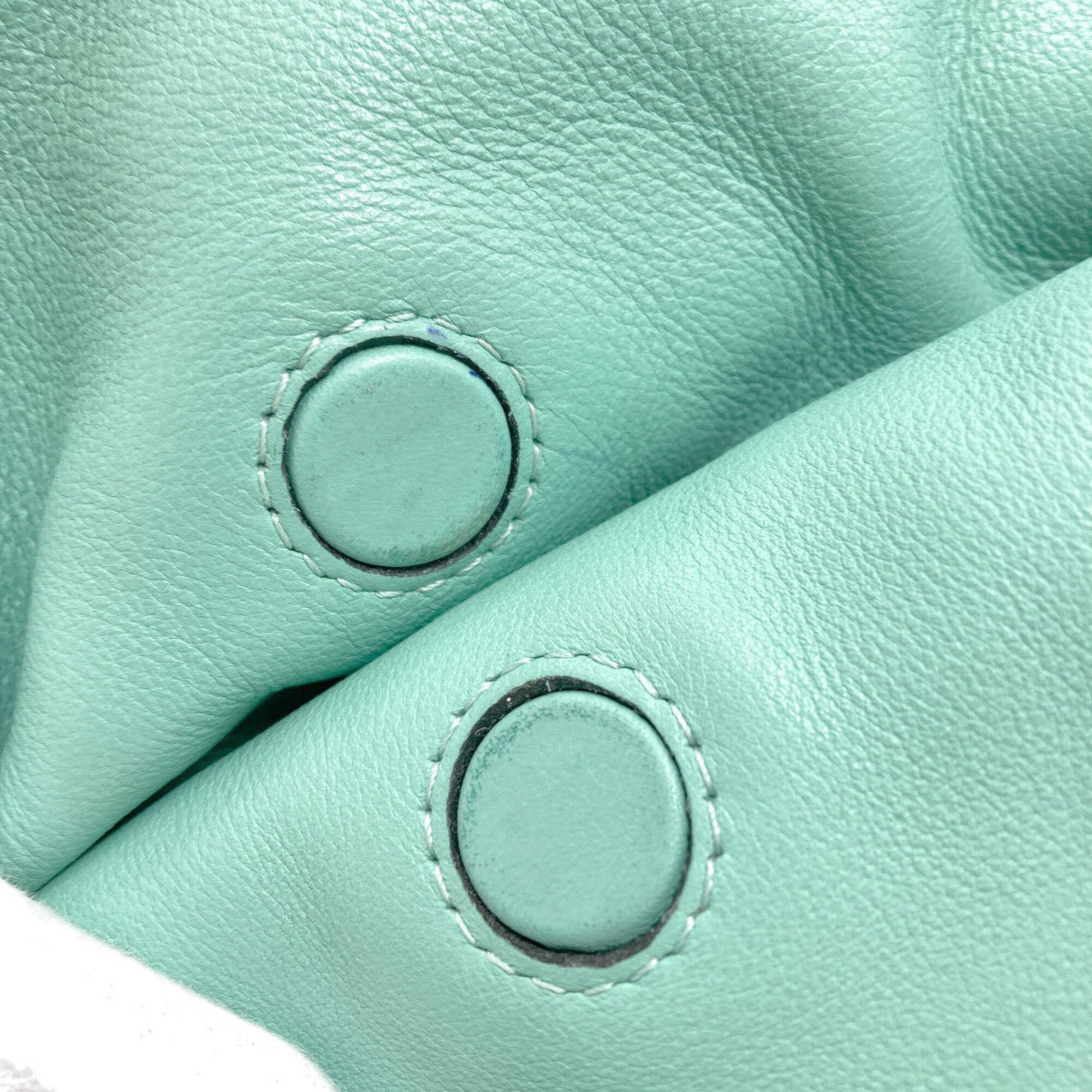 Loewe Green Leather Shoulder Bag (Pre-Owned)