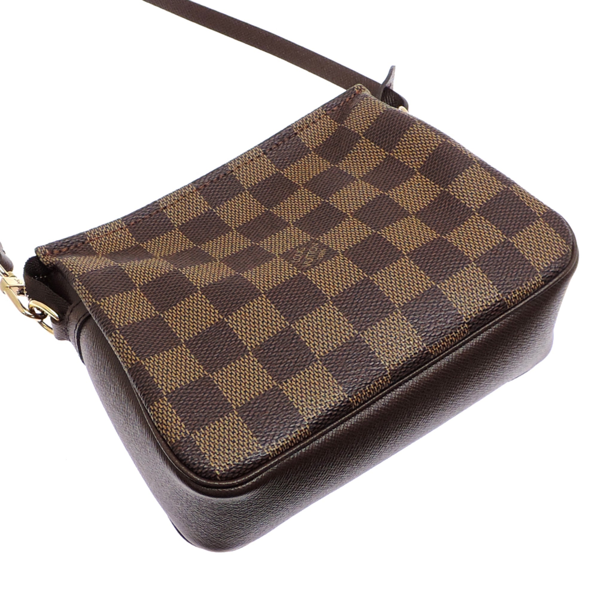 Louis Vuitton Brown Damier Canvas Pouch (Pre-Owned)