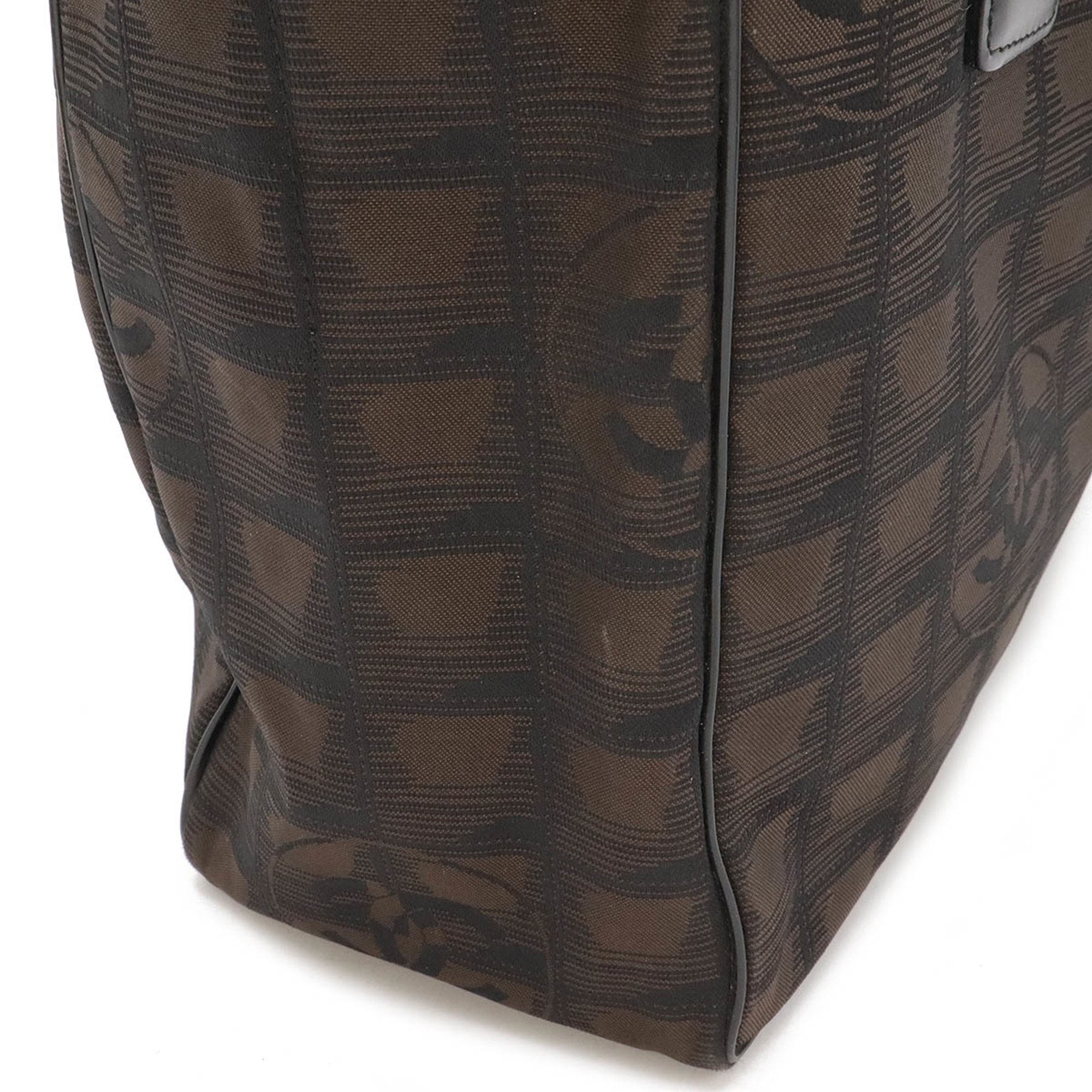 Chanel New Travel Line Brown New Travel Line Shoulder Bag Tote Bag (Pre-Owned)