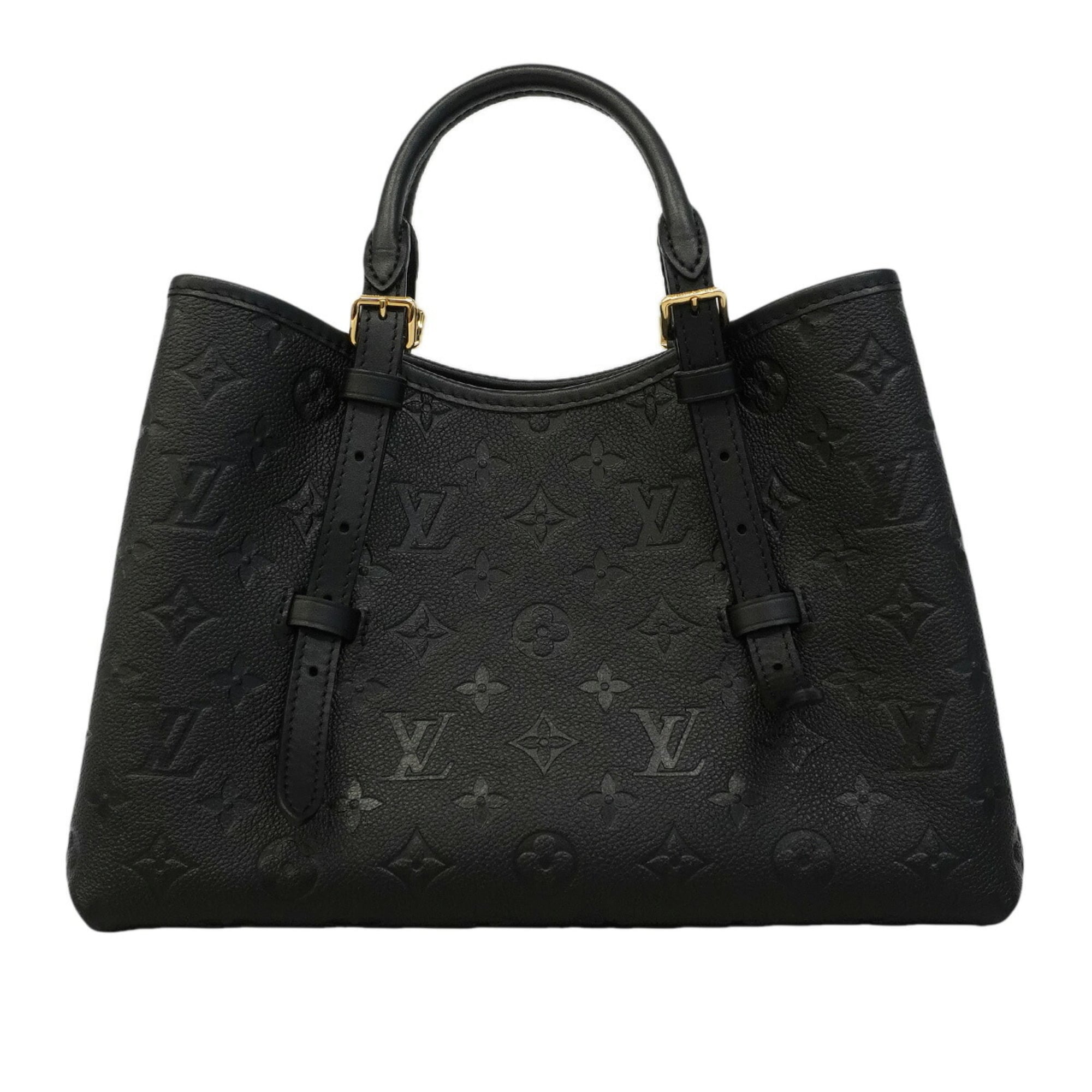 Louis Vuitton Noir Handbag (Pre-Owned)