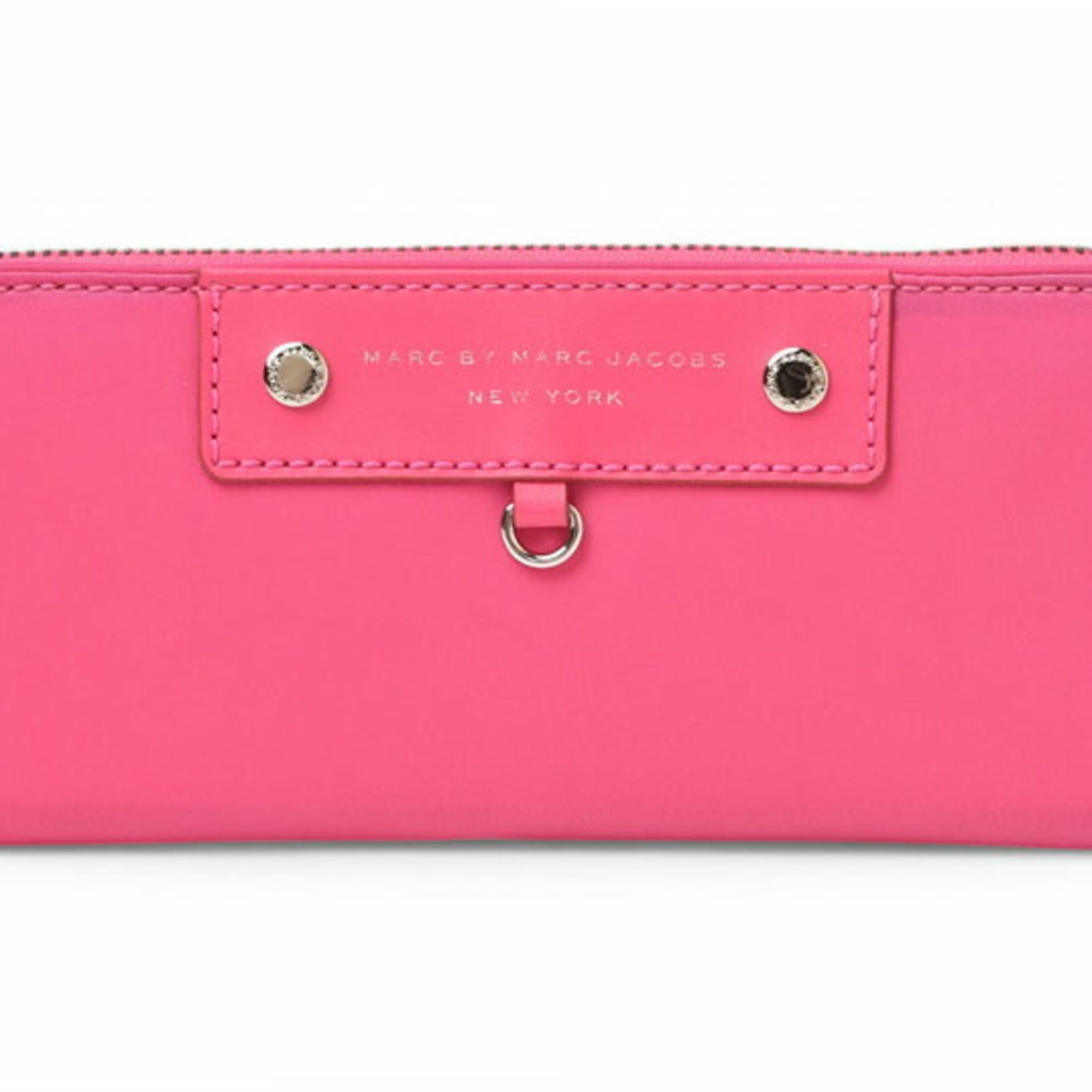 Marc By Marc Jacobs Pink Nylon Long Wallet (Bi-Fold) (Pre-Owned)