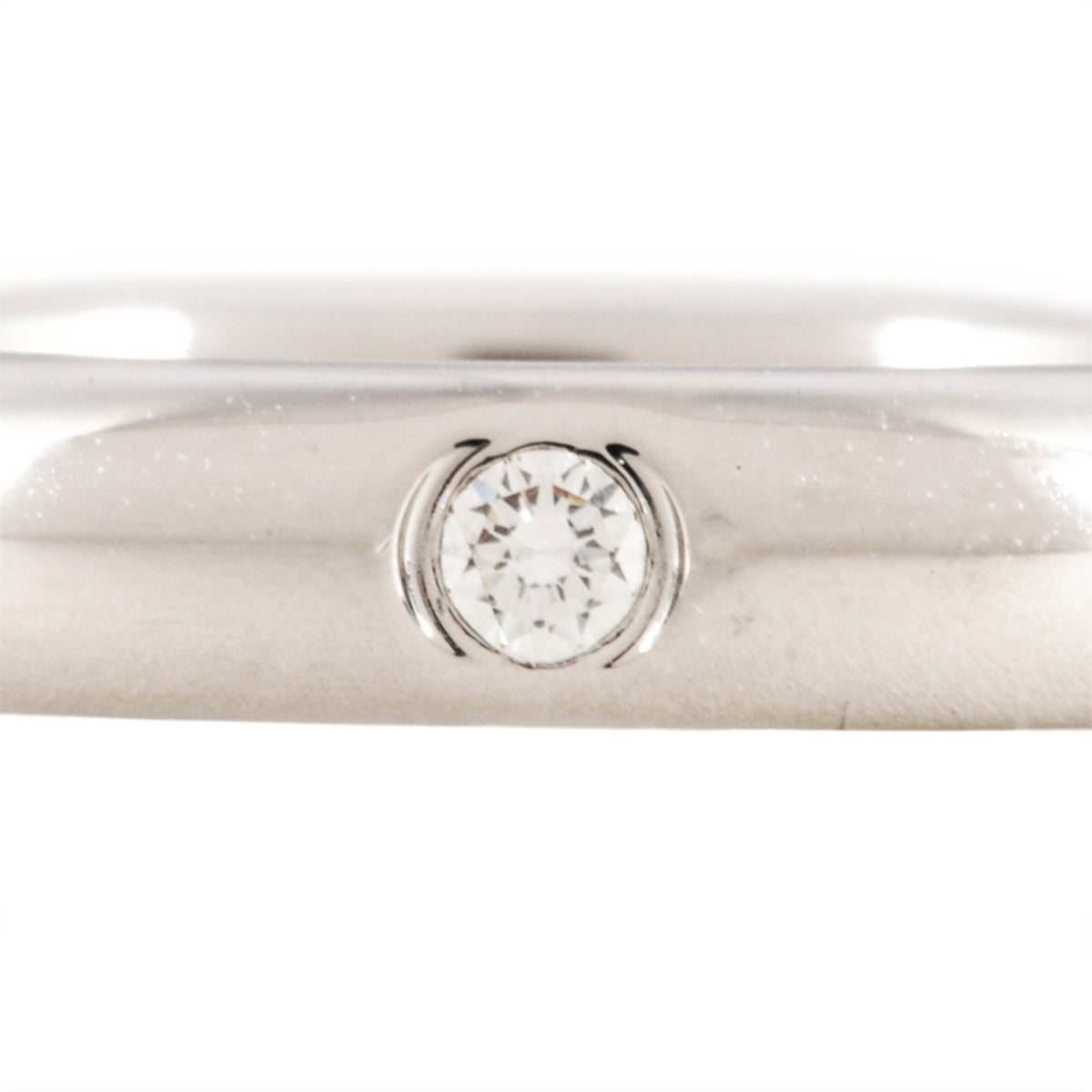 Tiffany Stacking Platinum 950 Band Ring (Pre-Owned)