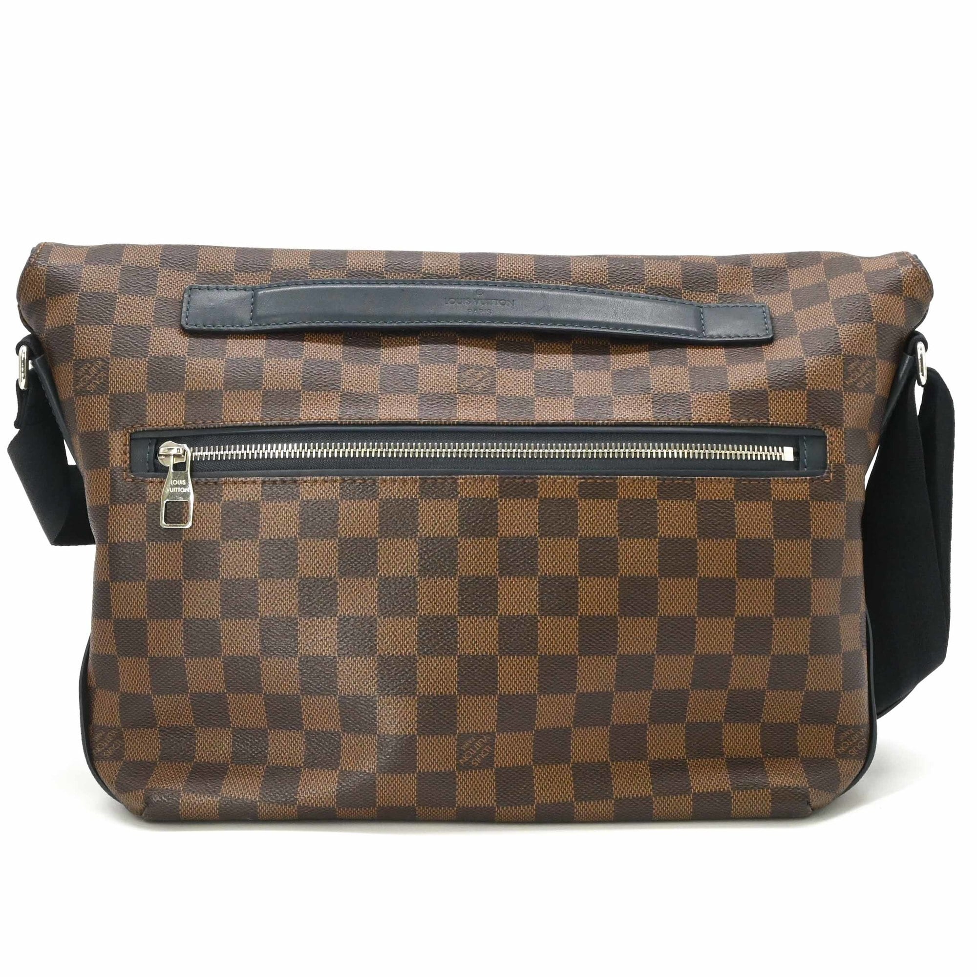 Louis Vuitton Brown Damier Graphite Shoulder Bag (Pre-Owned)