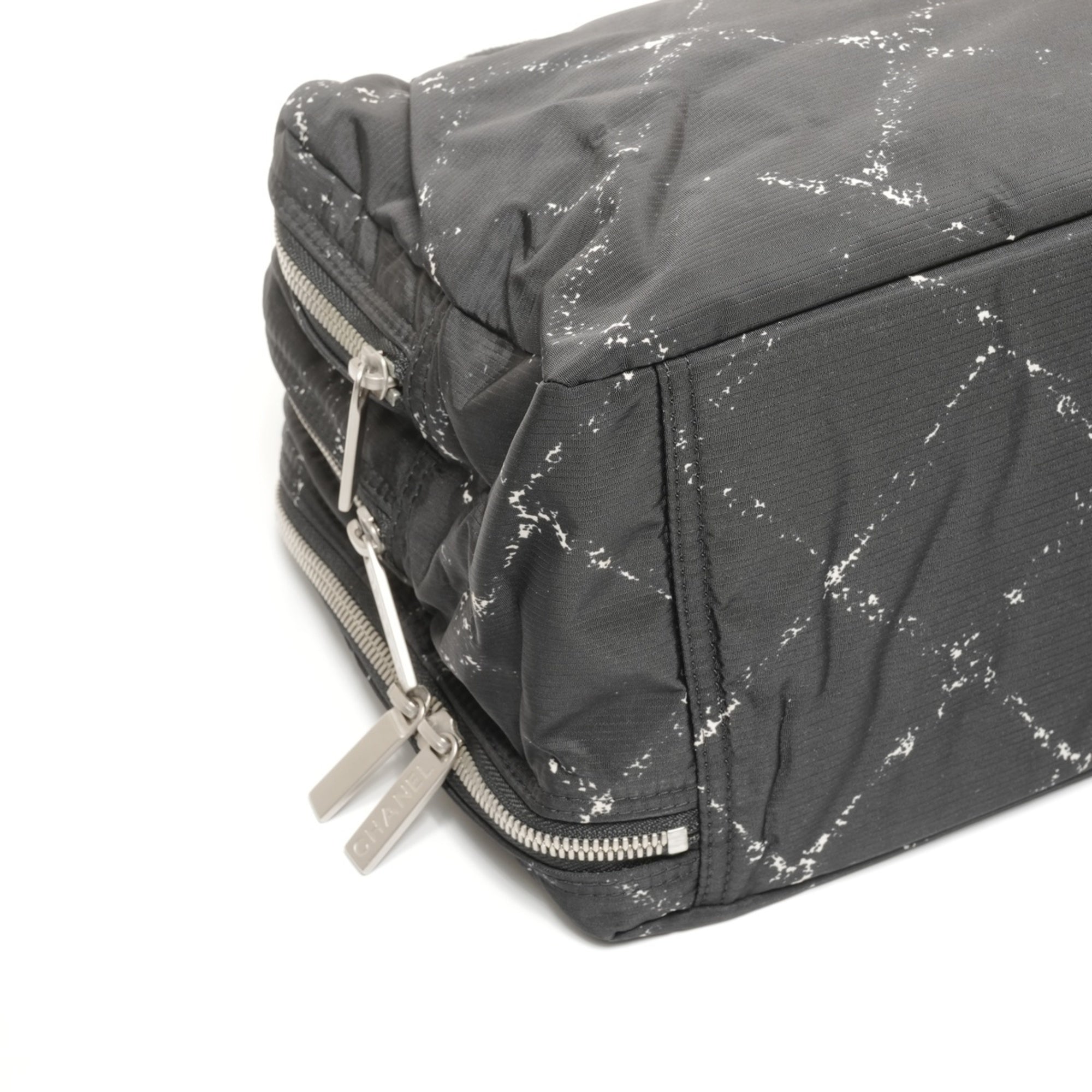 Chanel Travel Line Black Travel Line Handbag (Pre-Owned)