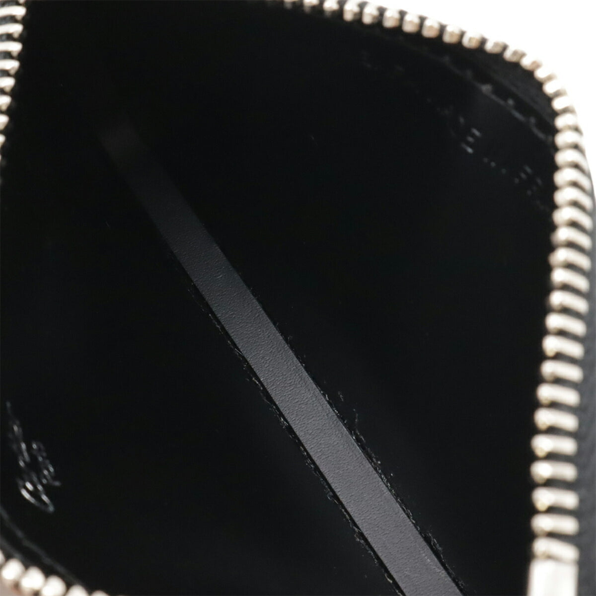 Cartier Black Leather Coin Purse/Coin Case (Pre-Owned)