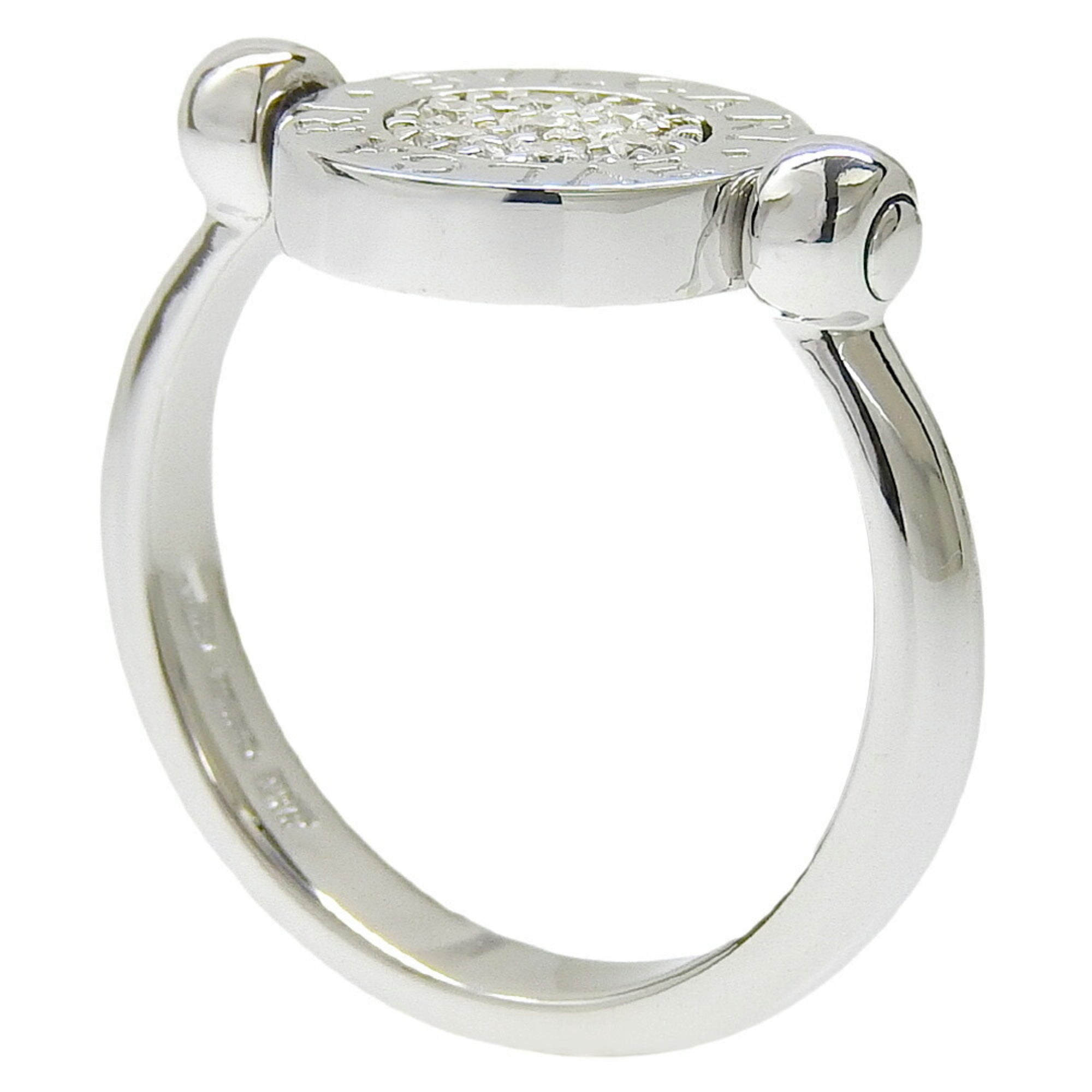 Bvlgari Bvlgari Bvlgari White Gold White Gold (18K) Band Ring (Pre-Owned)