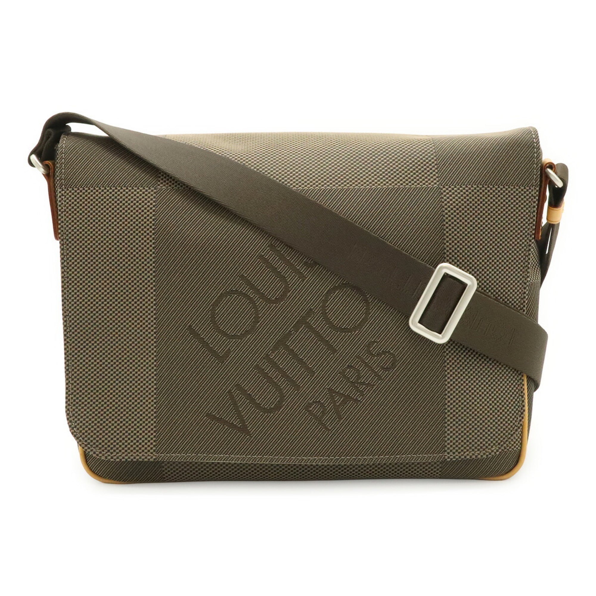 Louis Vuitton Earth Khaki Damier Geant Handbag Shoulder Bag (Pre-Owned)