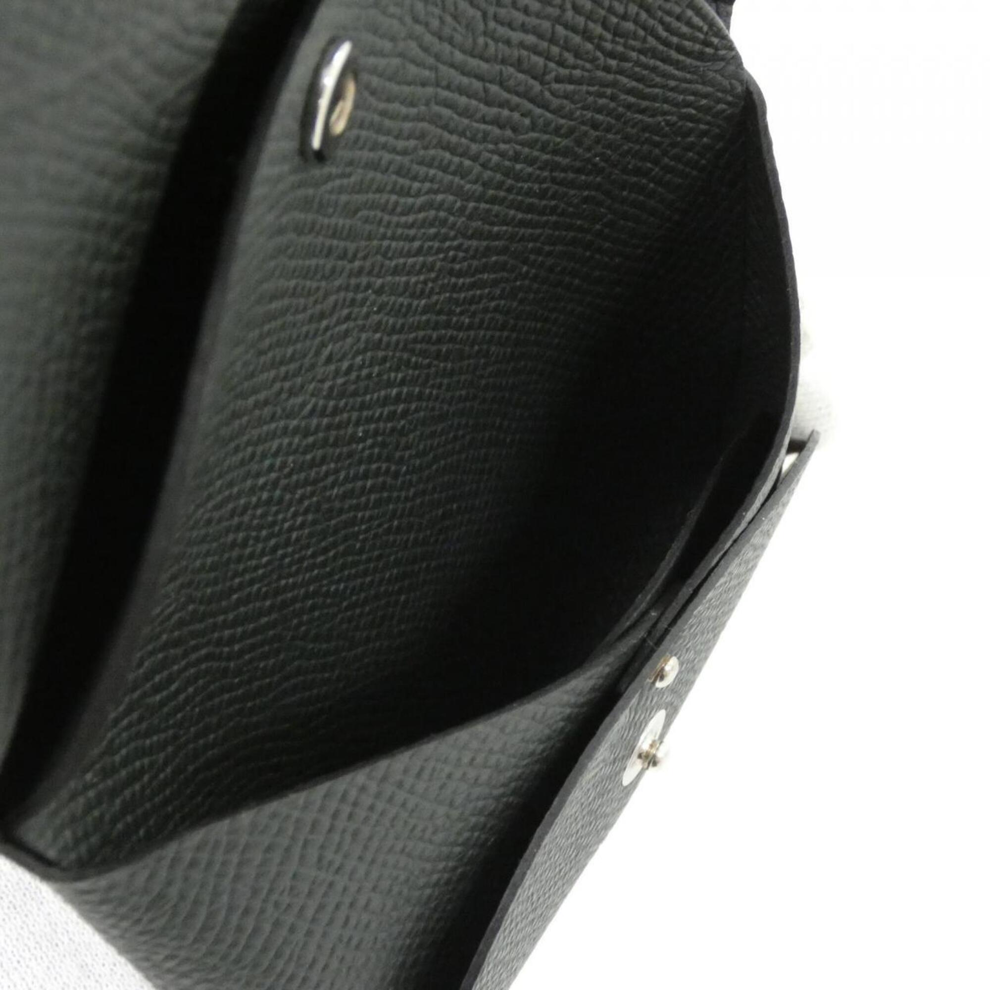 Hermes Vert Fonce Epsom Leather Coin Purse/Coin Case (Pre-Owned)