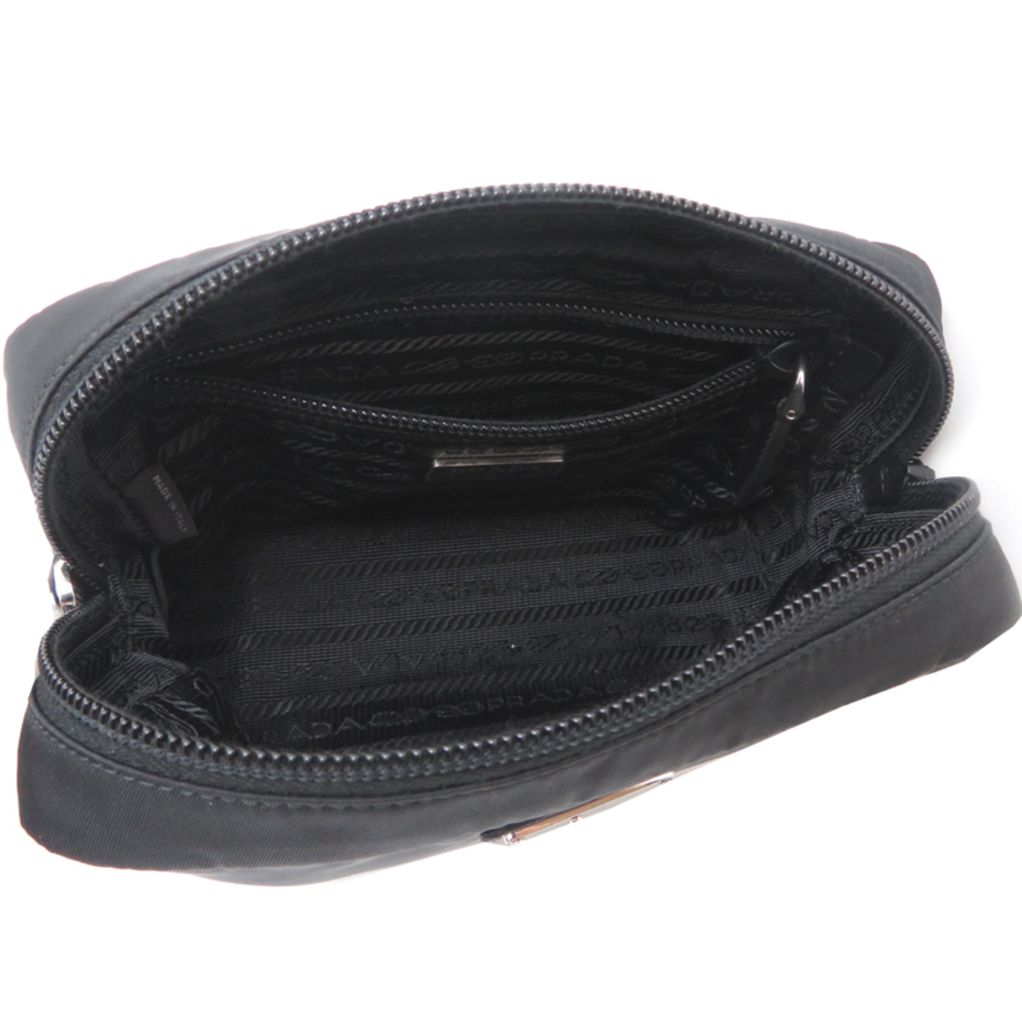Prada Black Nylon Pouch (Pre-Owned)