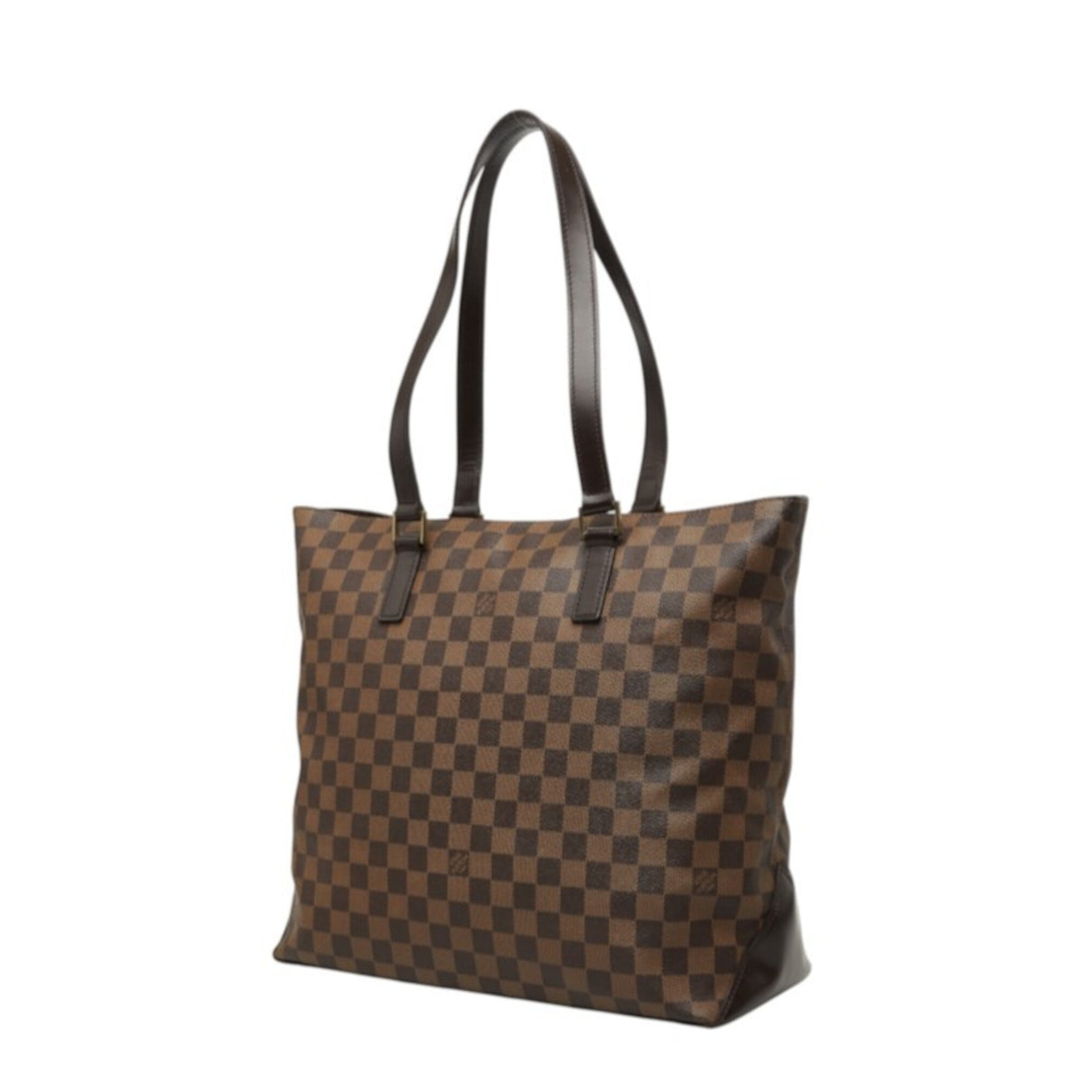 Louis Vuitton Brown Damier Canvas Damier Canvas Shoulder Bag Tote Bag (Pre-Owned)