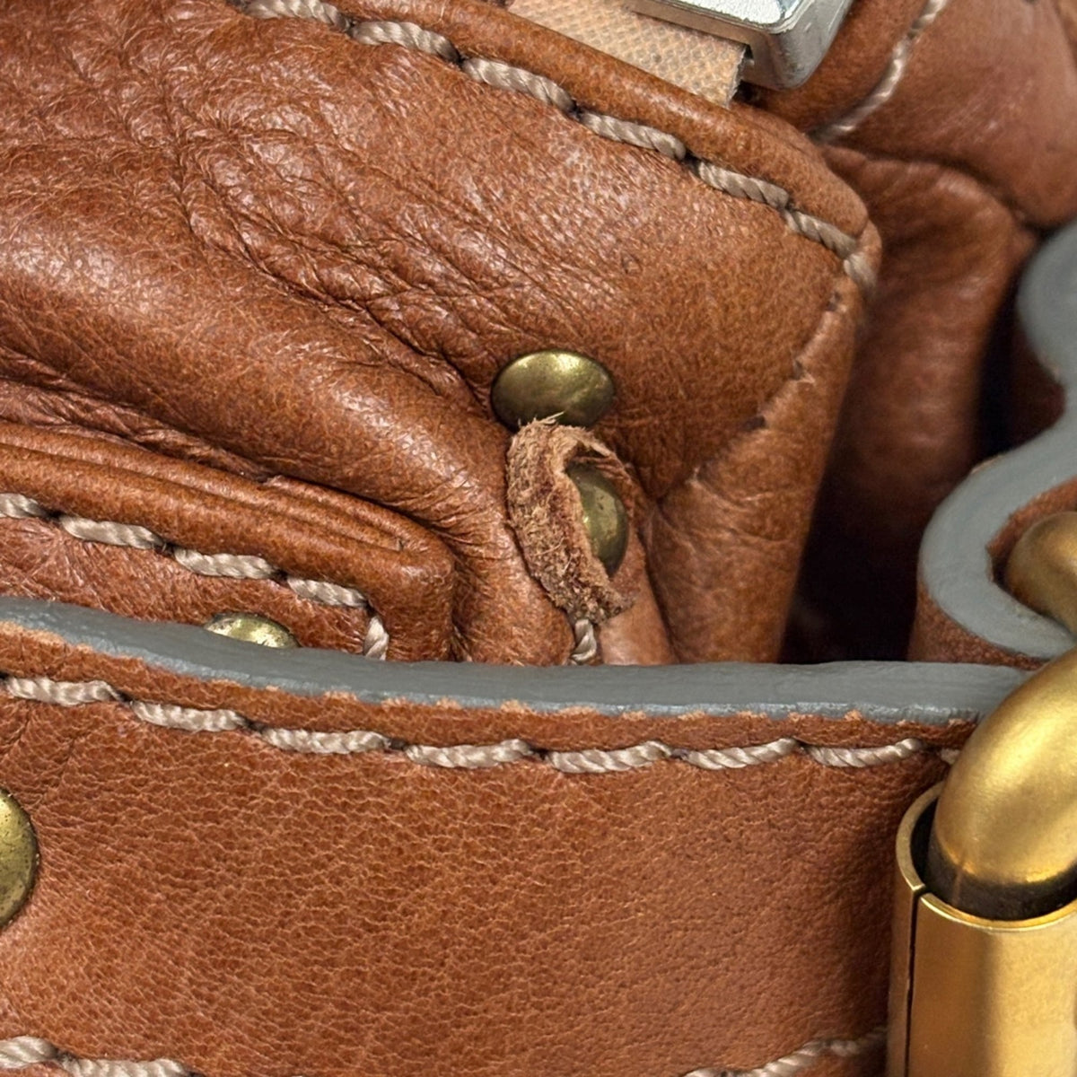 Chloé Paddington Brown Leather Handbag (Pre-Owned)