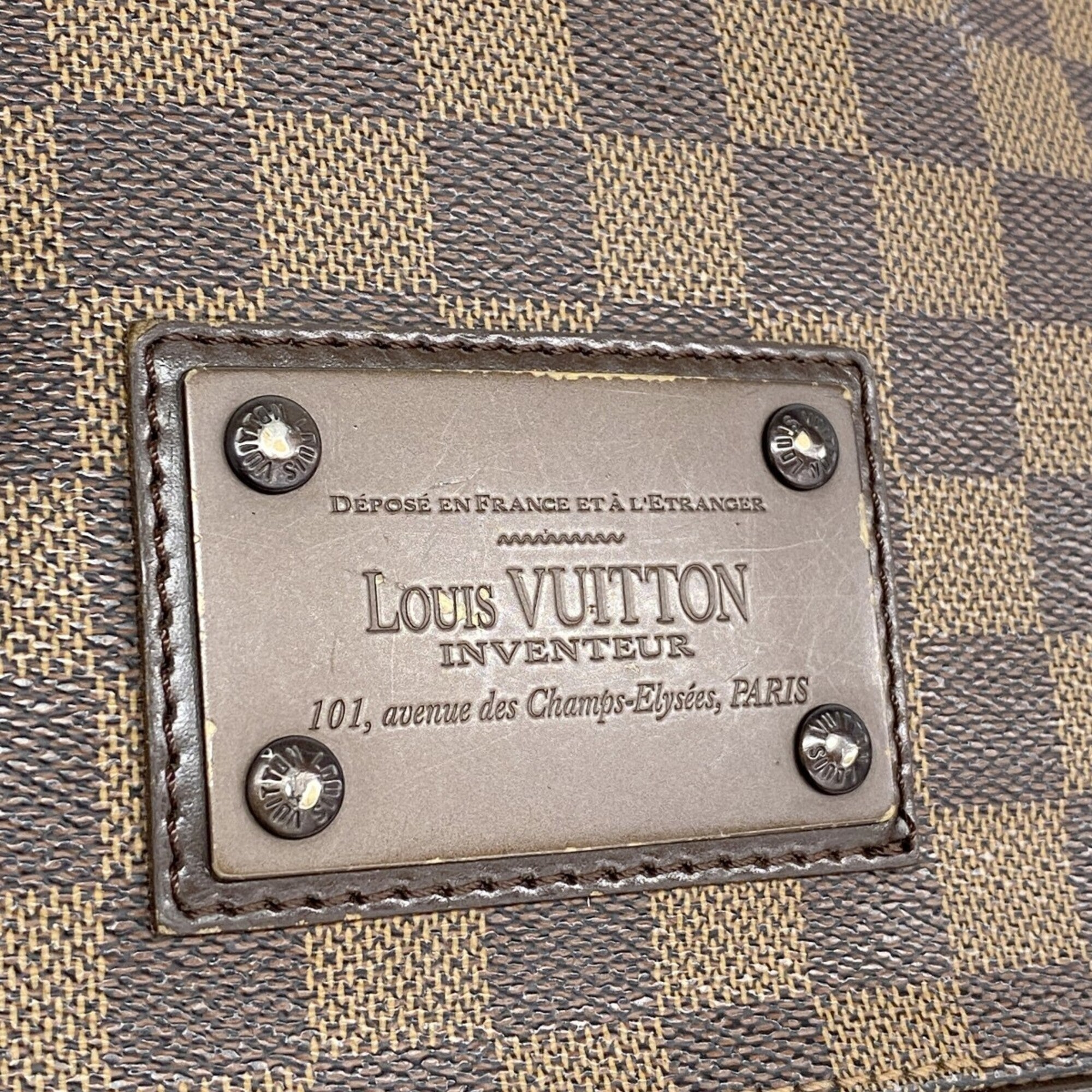 Louis Vuitton Ebene Shoulder Bag (Pre-Owned)