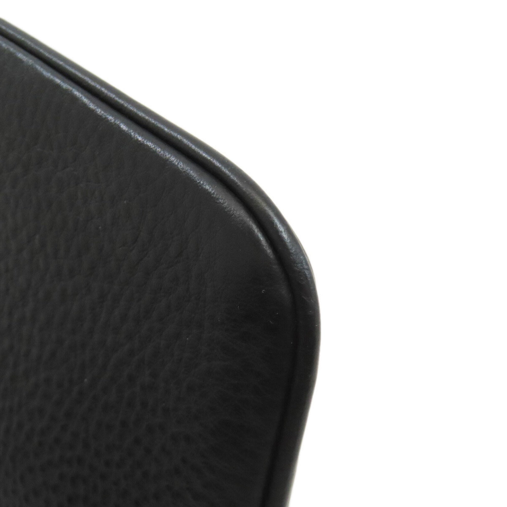 Balenciaga Black Leather Pouch (Pre-Owned)