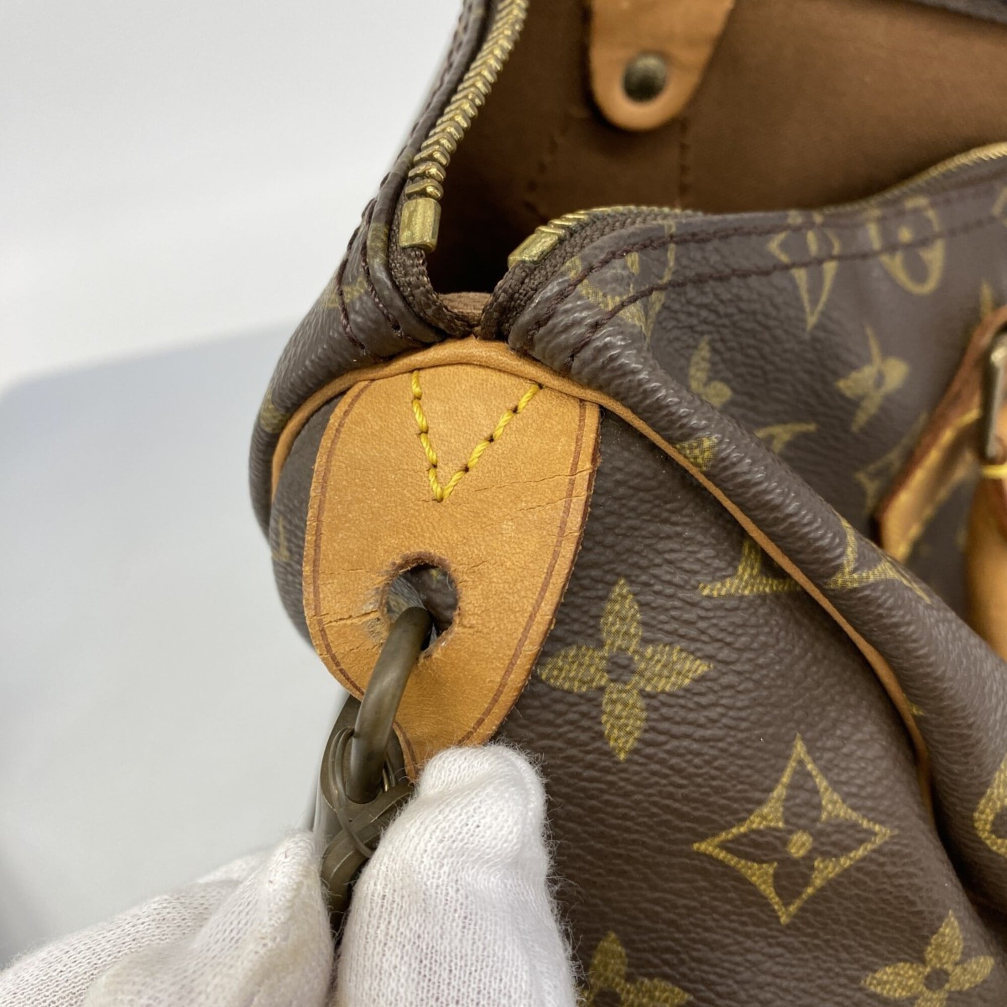 Louis Vuitton Brown Handbag (Pre-Owned)