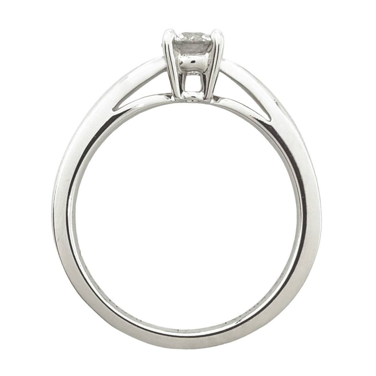 Van Cleef & Arpels Platinum 950 Band Ring (Pre-Owned)