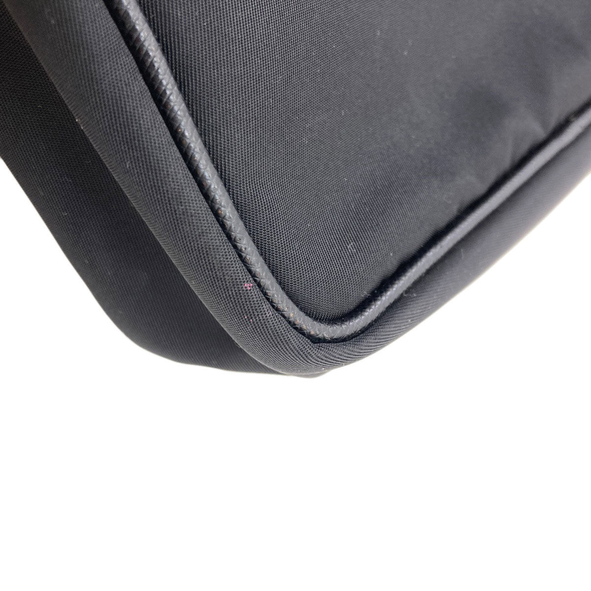 Prada Black Nylon Pouch Shoulder Bag (Pre-Owned)