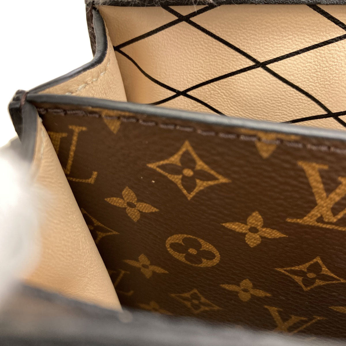 Louis Vuitton Monogram Reverse Brown Monogram Reverse Shoulder Bag (Pre-Owned)