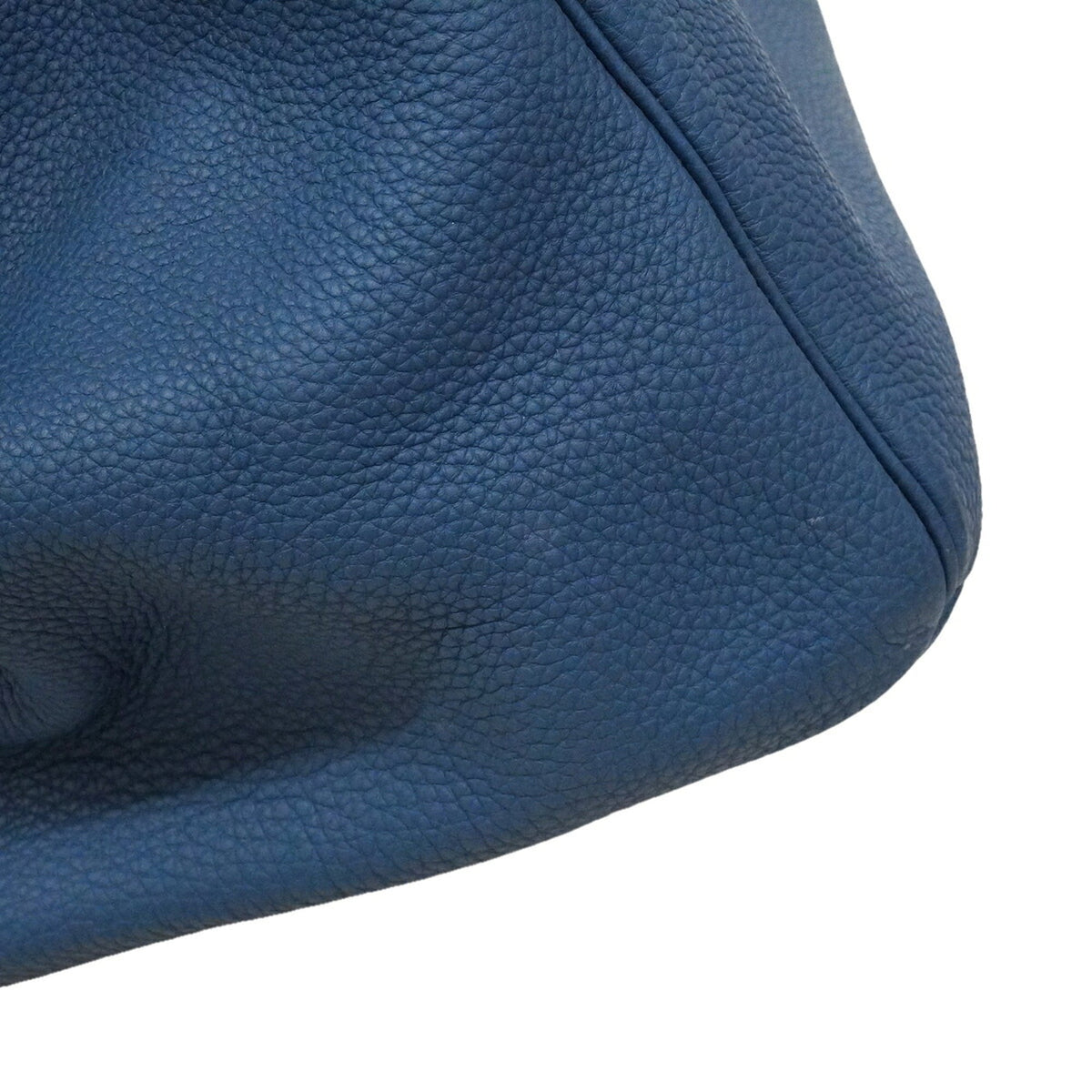 Hermes Deep Blue Togo Leather Handbag (Pre-Owned)