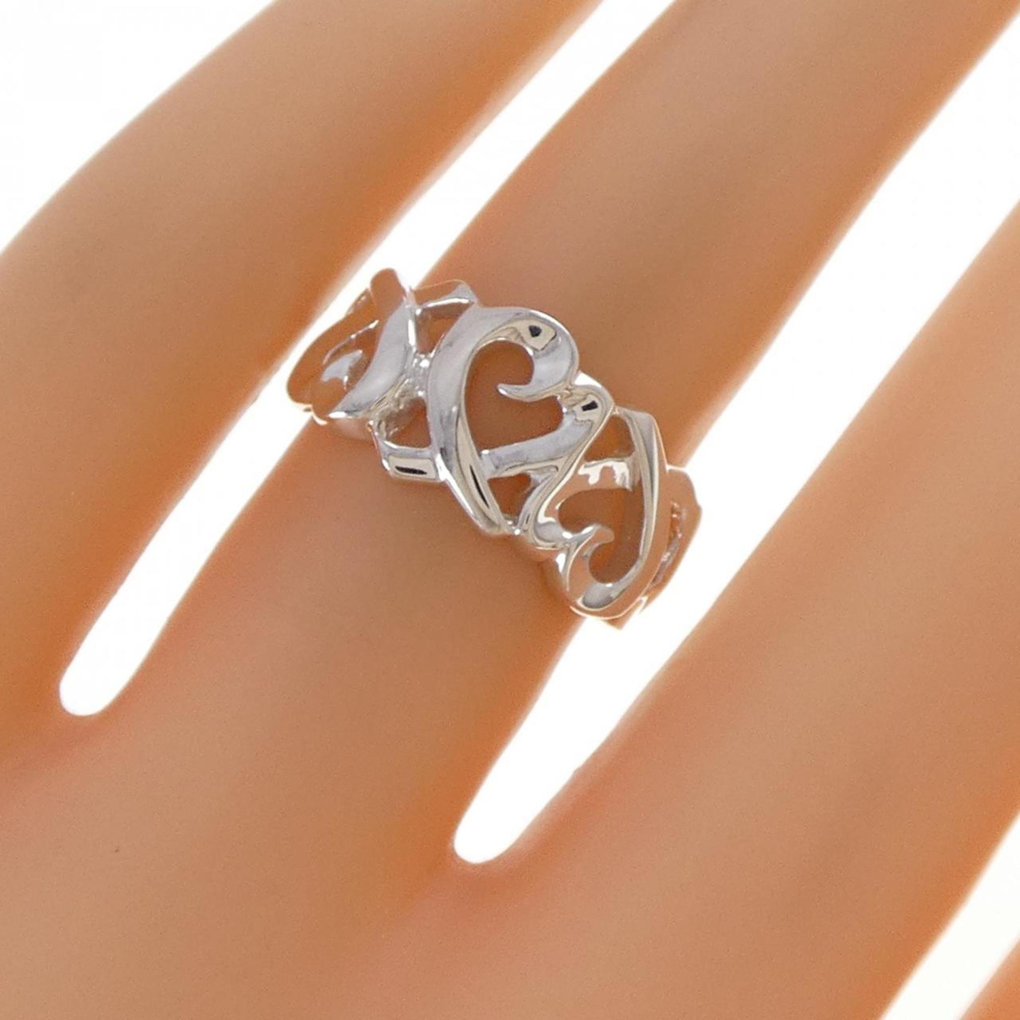 Tiffany Silver Silver 925 Band Ring (Pre-Owned)