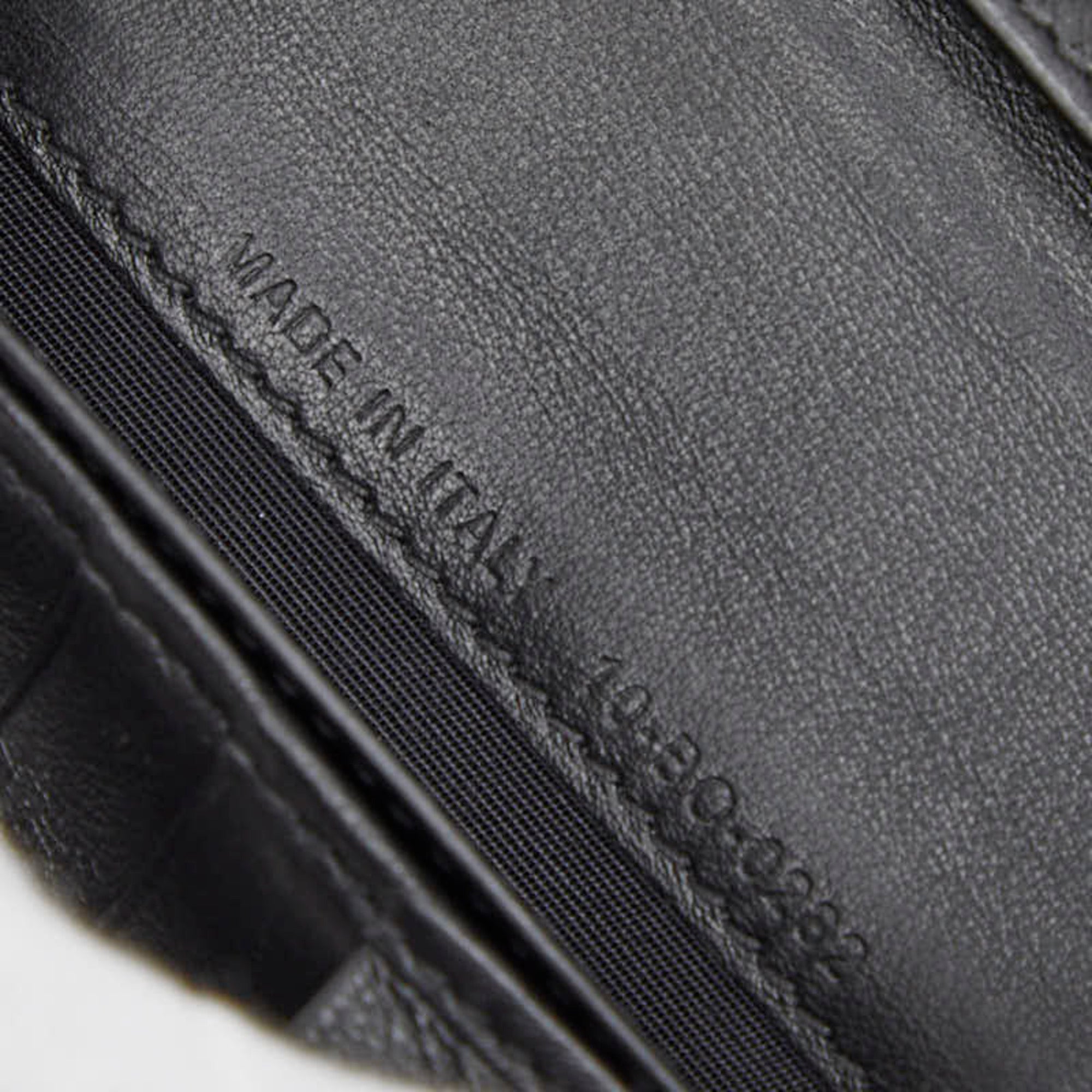 Christian Dior Black Navy Pvc Long Wallet (Bi-Fold) (Pre-Owned)