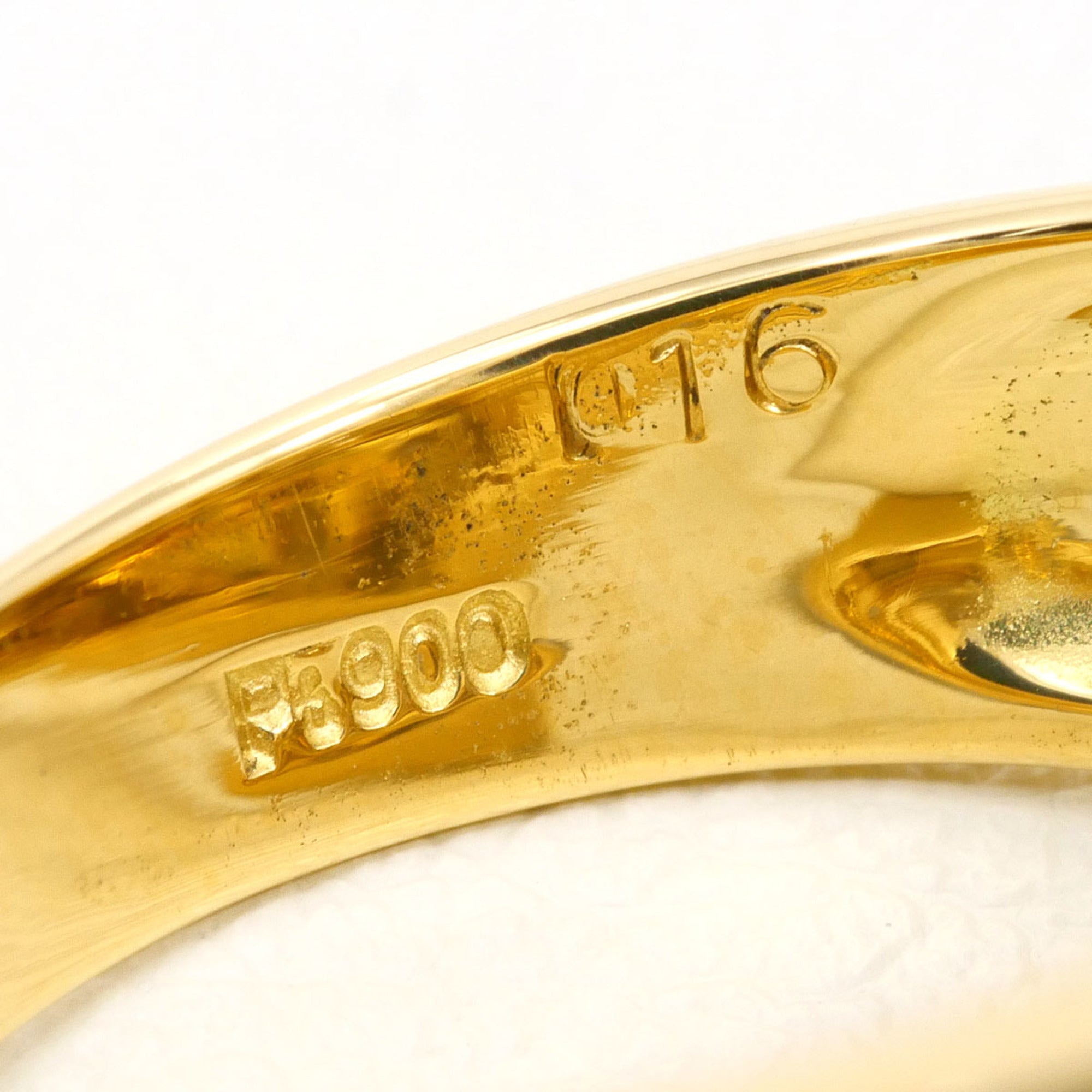 Unbranded Platinum Yellow Gold Yellow Gold (18K) Platinum 900 Band Ring (Pre-Owned)