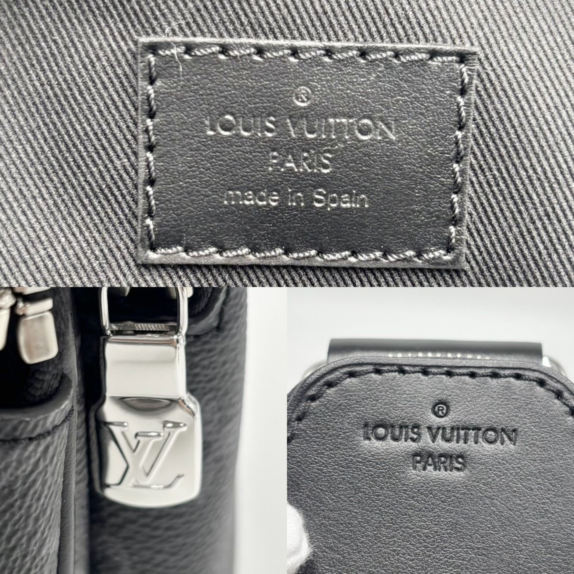 Louis Vuitton Black Monogram Eclipse Sling Bag (Pre-Owned)