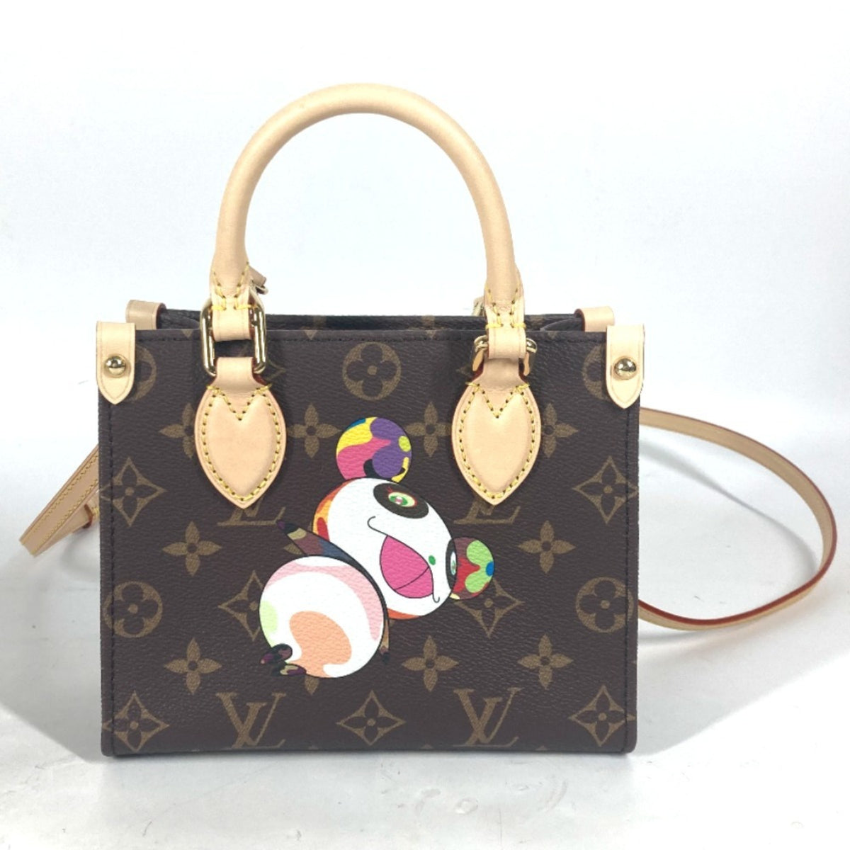 Louis Vuitton Brown Monogram Canvas Handbag (Pre-Owned)