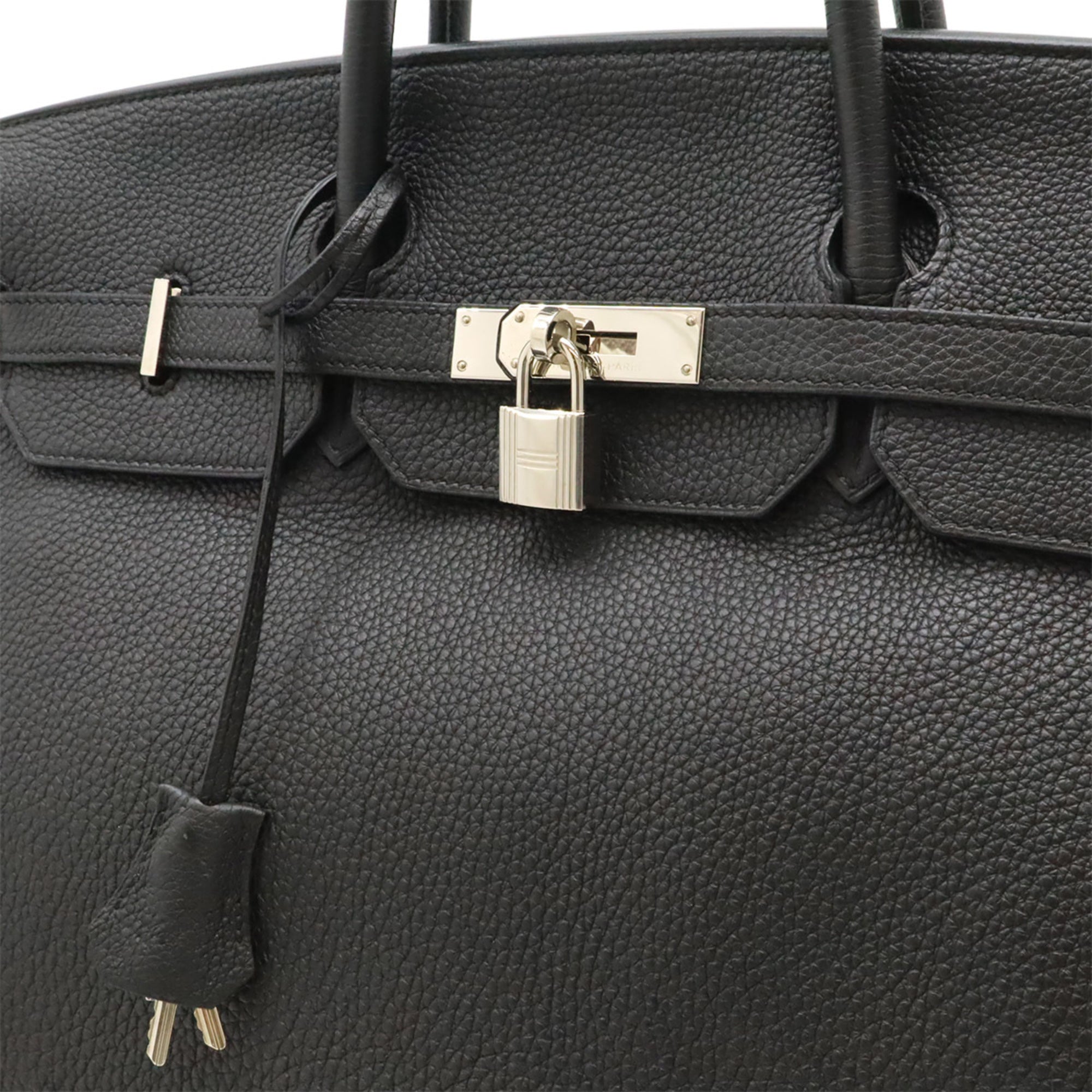 Hermes Birkin Black Togo Leather Handbag (Pre-Owned)