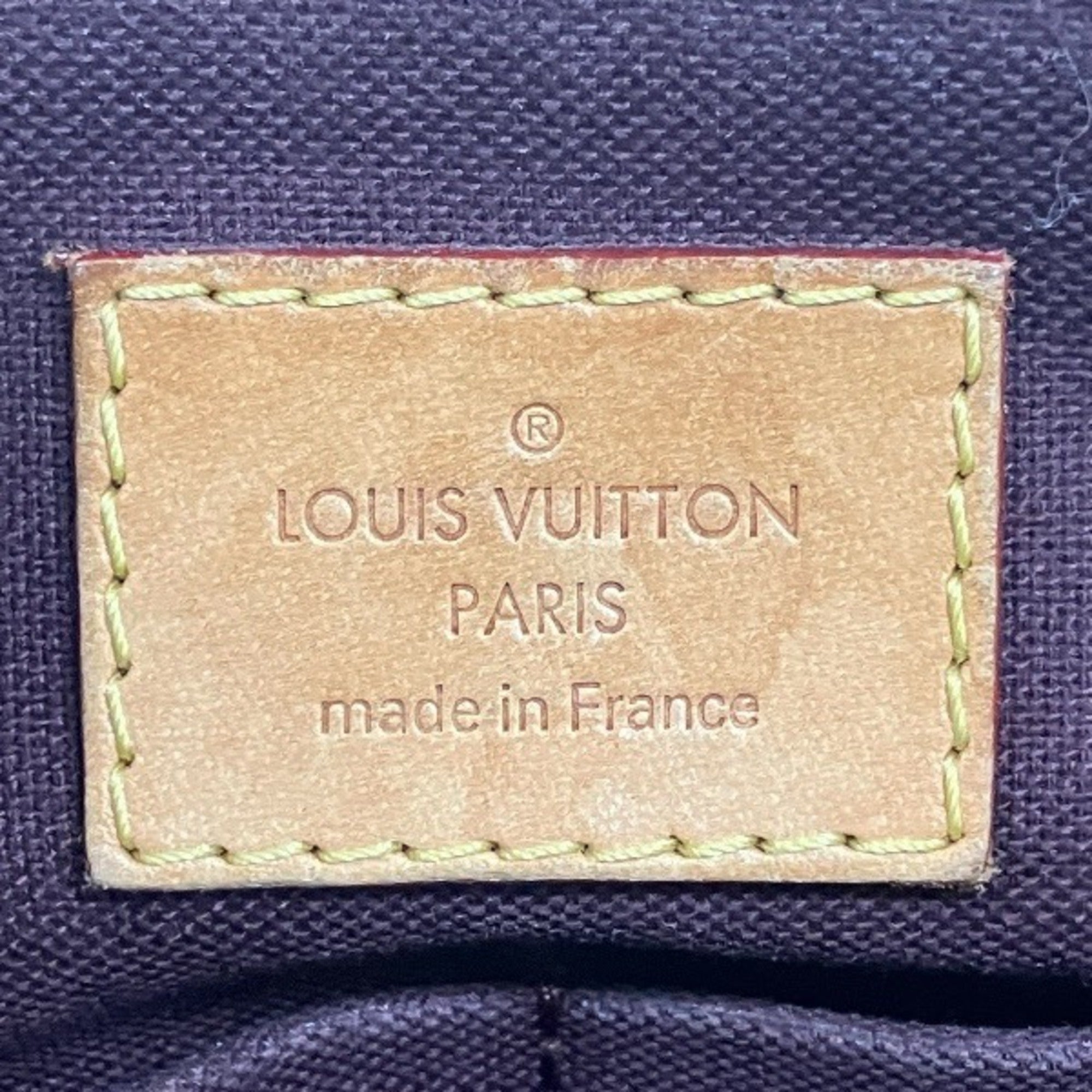 Louis Vuitton Brown Monogram Handbag Shoulder Bag (Pre-Owned)